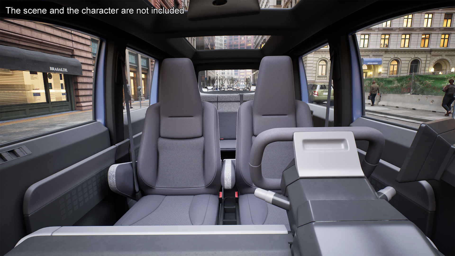 3D Canoo Electric Van Premium Blue