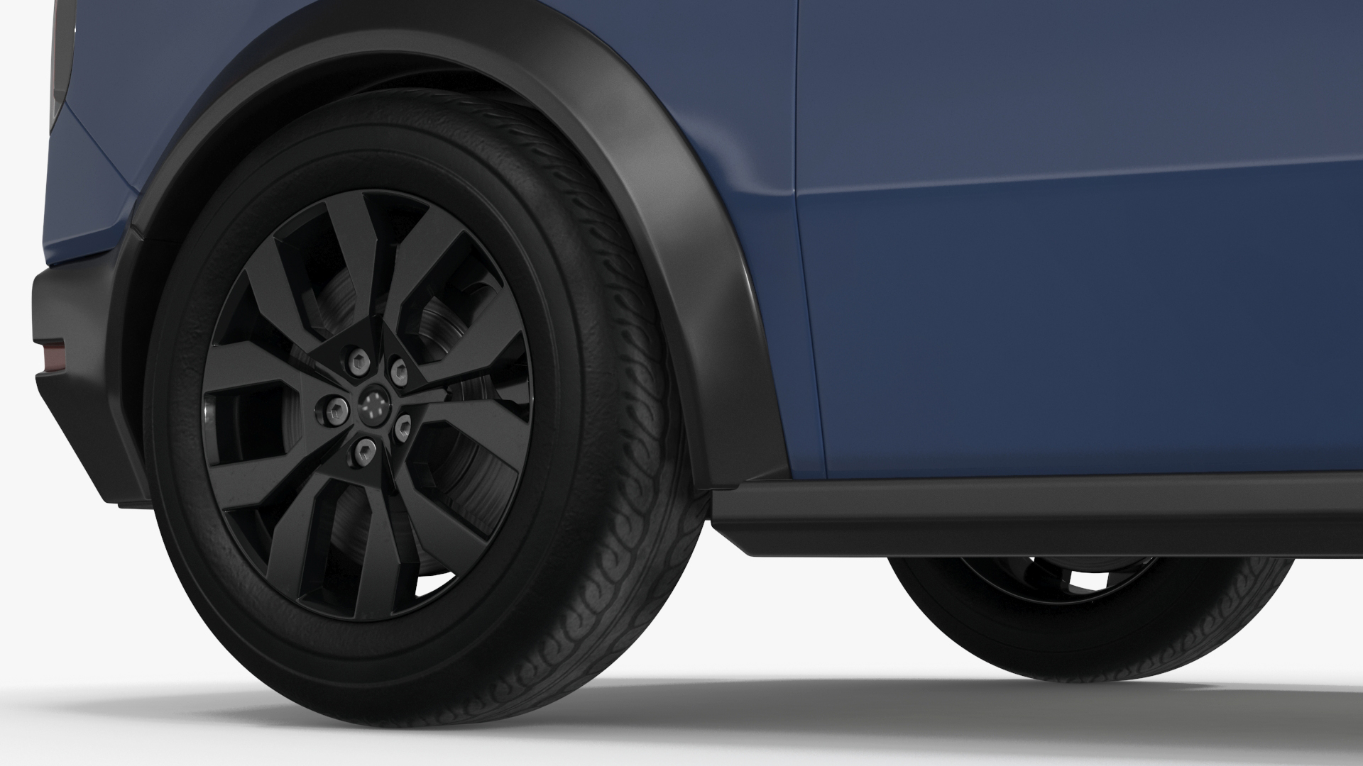 3D Canoo Electric Van Premium Blue