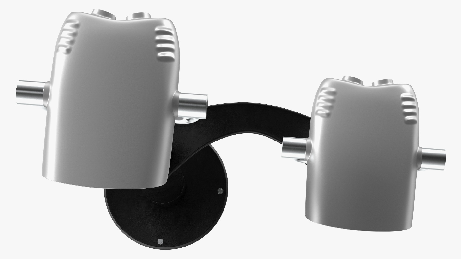 3D model Tower Optical Binocular Viewer Dual