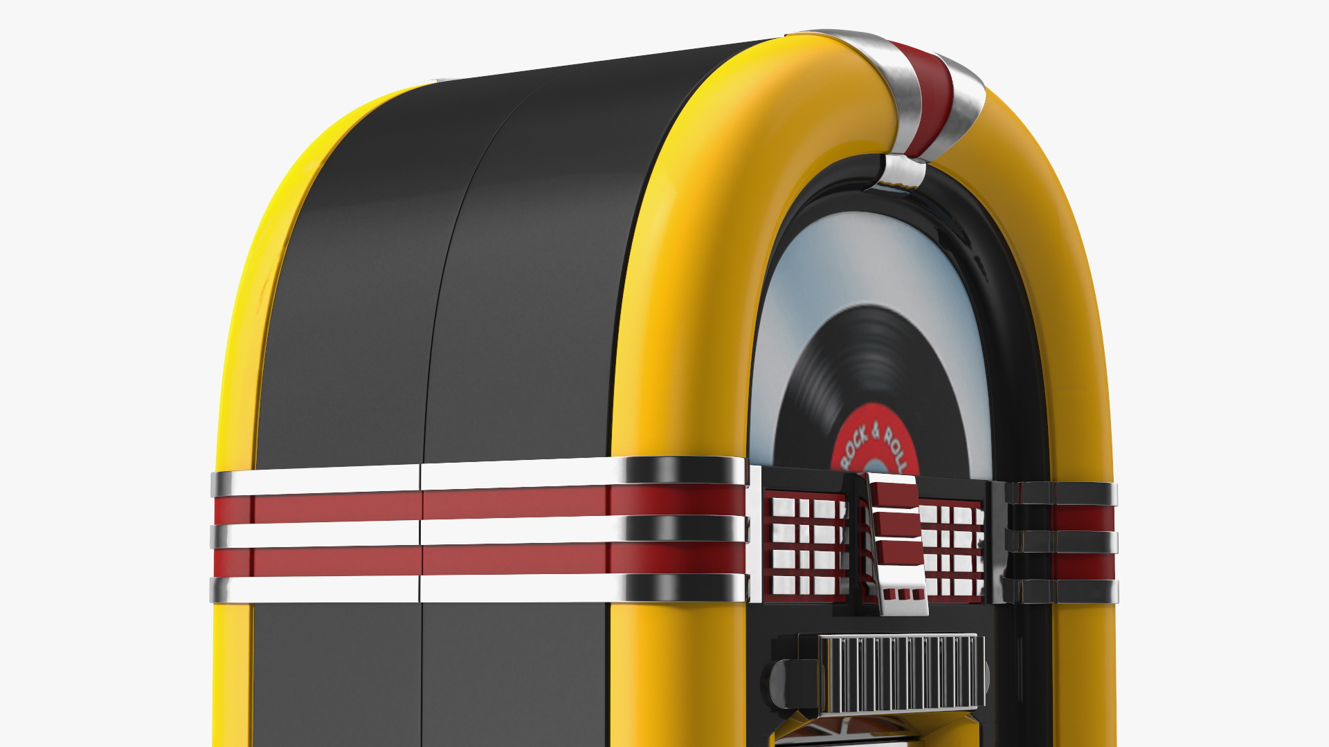 3D Advertising Volumetric Sign Vintage Jukebox model