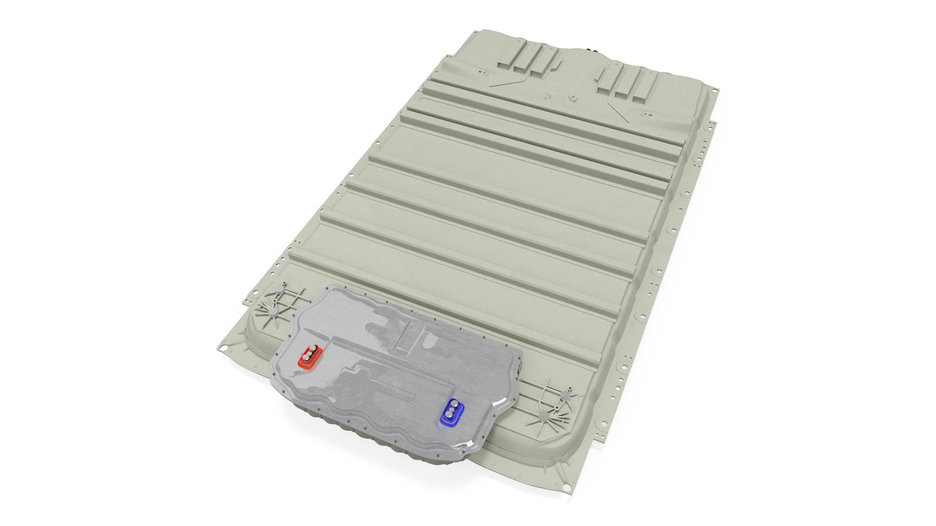 Tesla Cybertruck battery pack 3D model