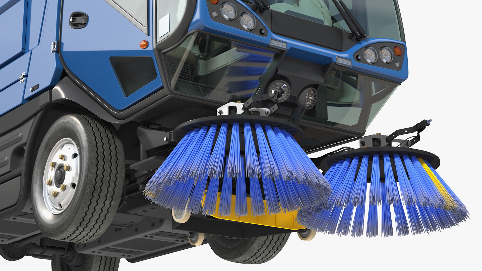 3D Road Sweeper Vehicle Generic model