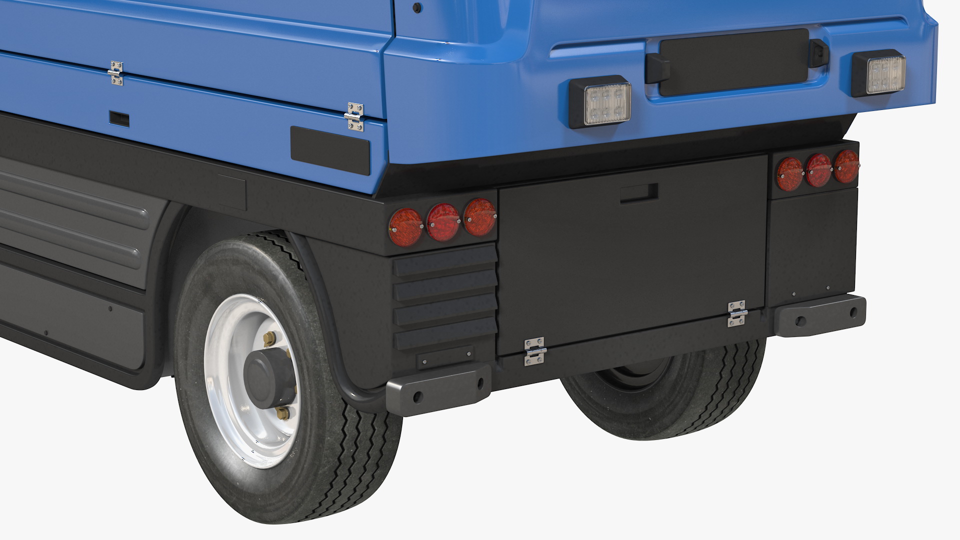 3D Road Sweeper Vehicle Generic model