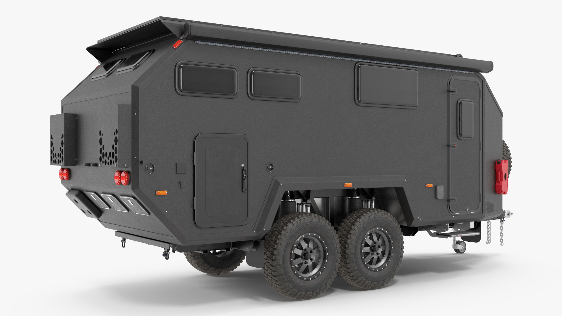 3D Expedition Mobile Home Black model