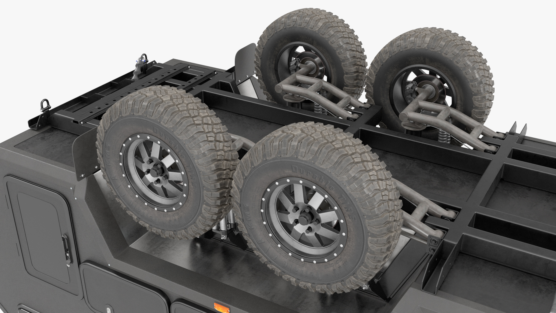 3D Expedition Mobile Home Black model