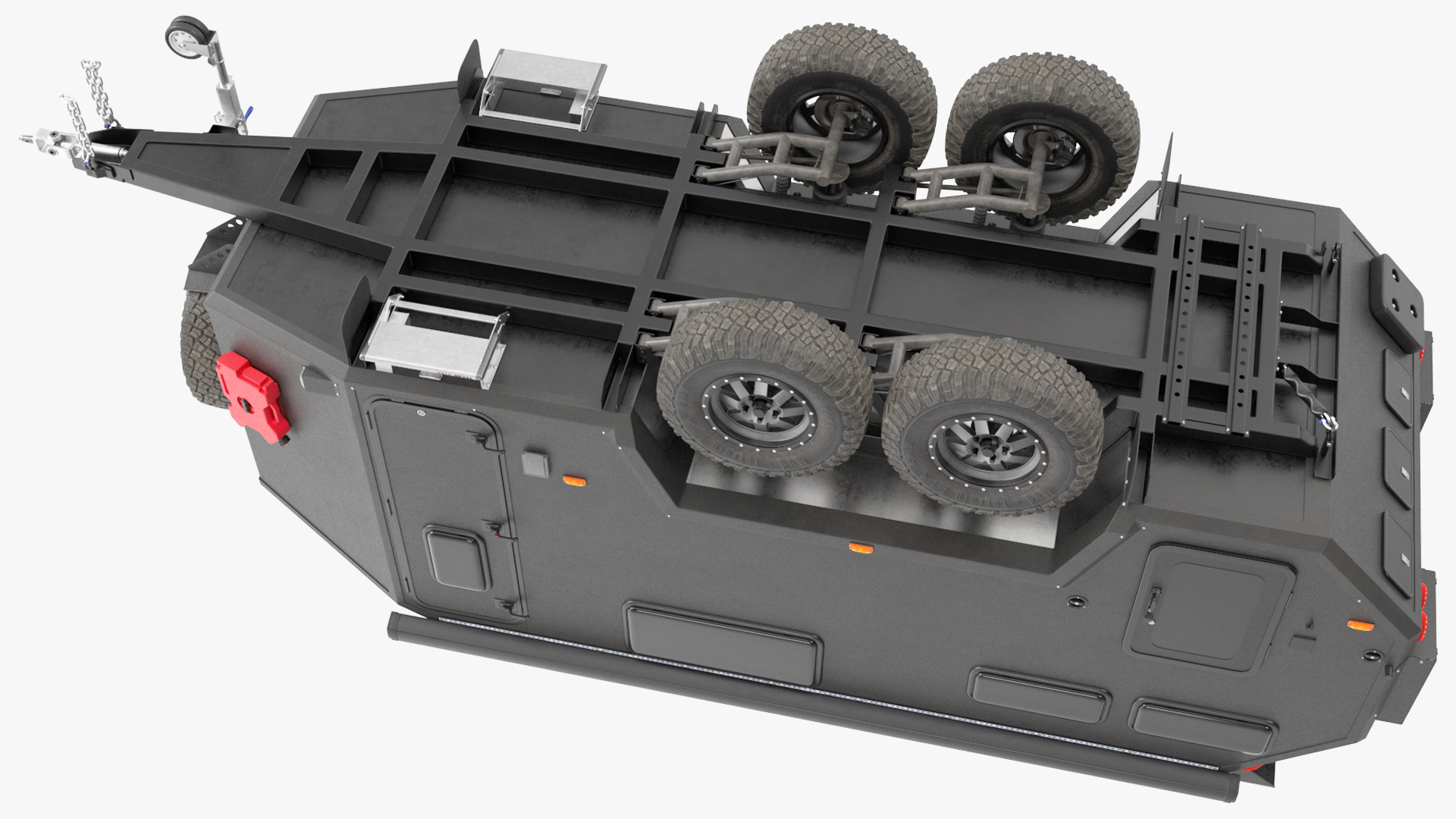3D Expedition Mobile Home Black model