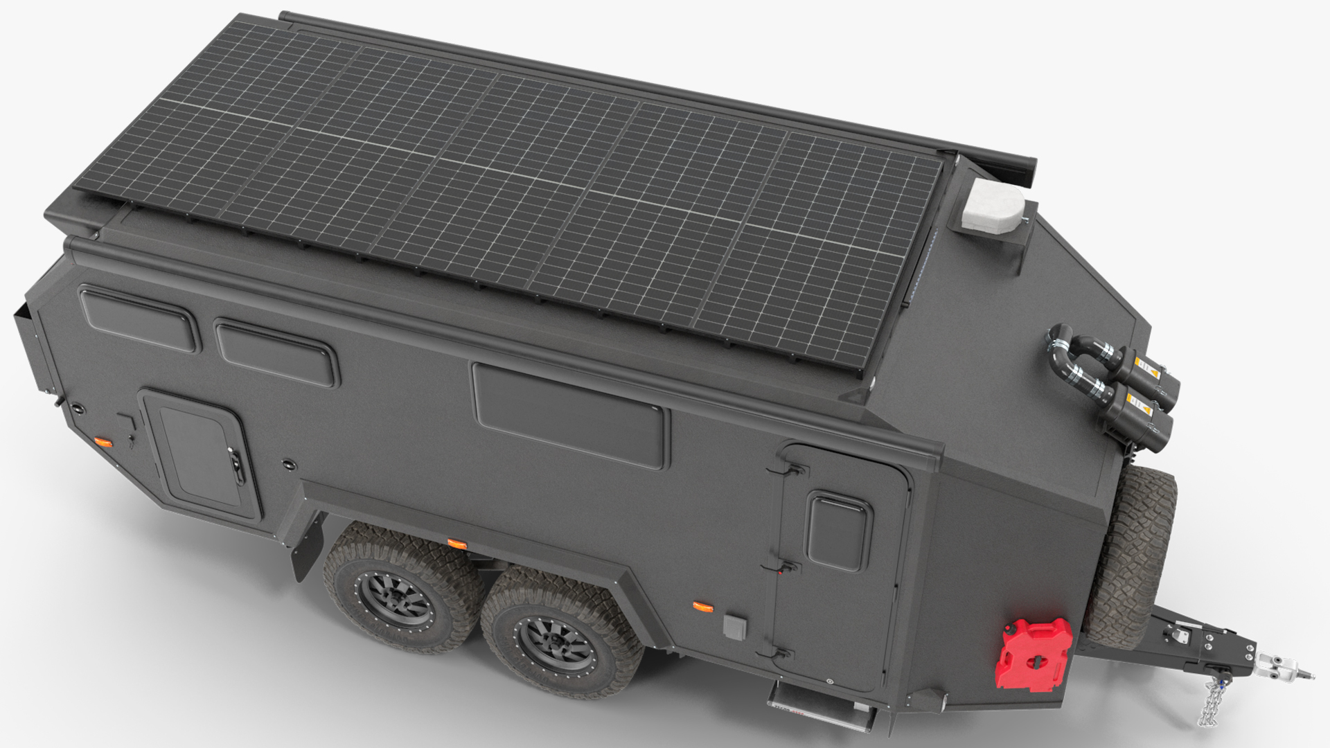 3D Expedition Mobile Home Black model