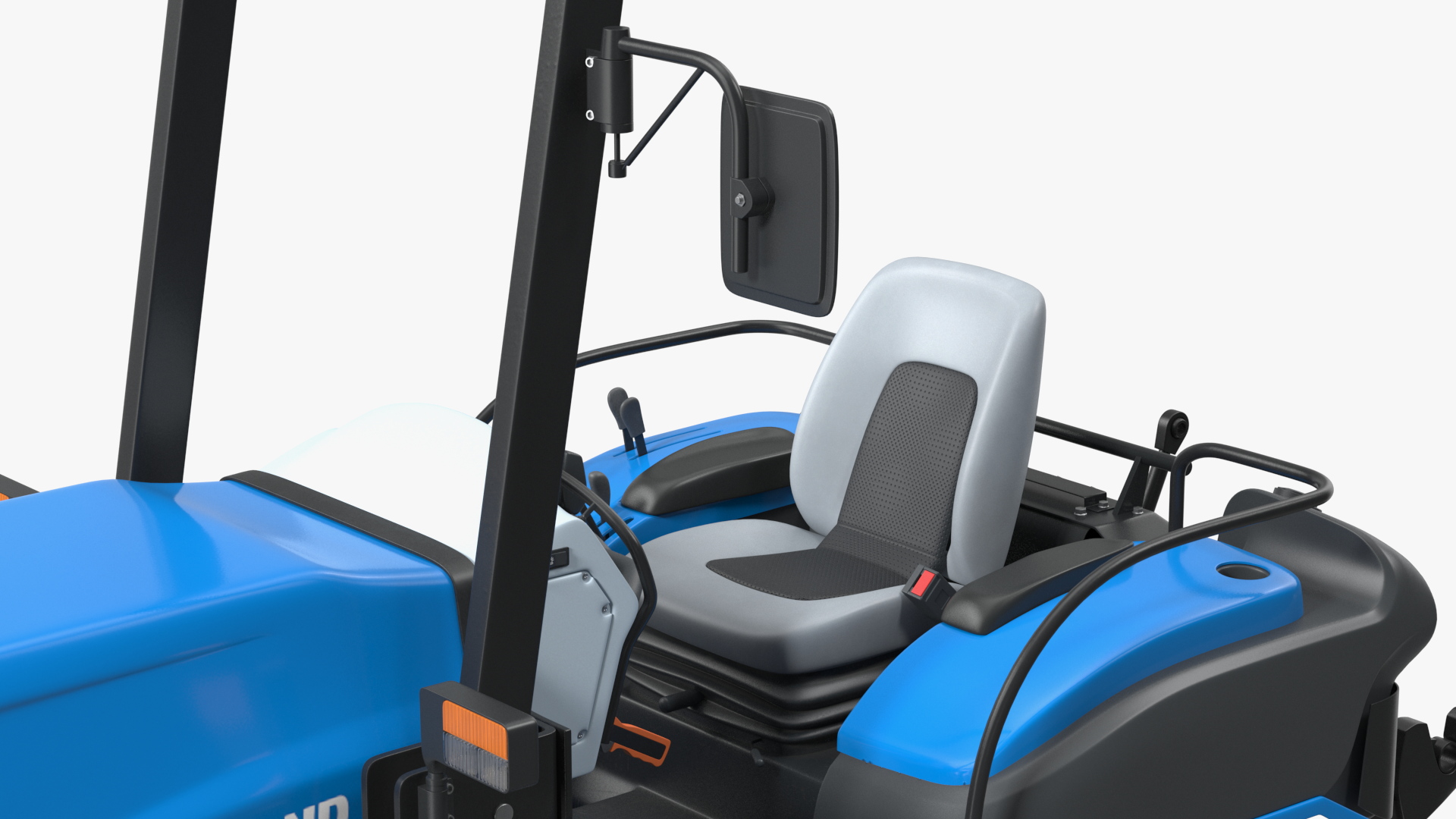 New Holland TK4 Tracked Tractor New Condition Rigged 3D