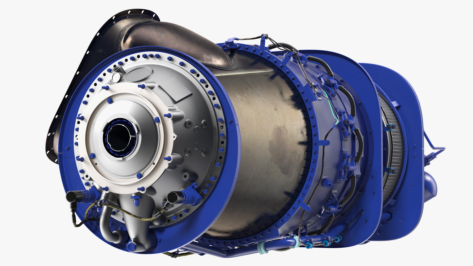 Turboshaft Engine 3D