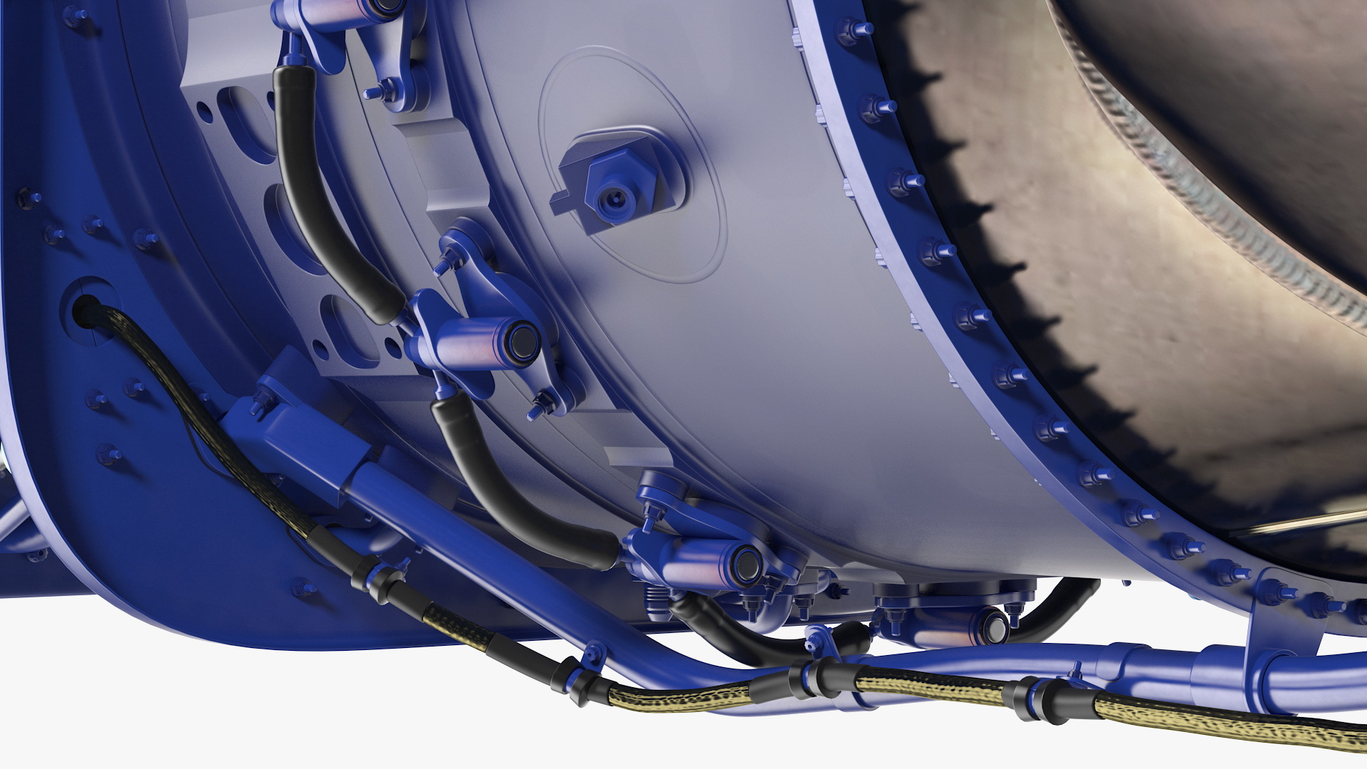 Turboshaft Engine 3D