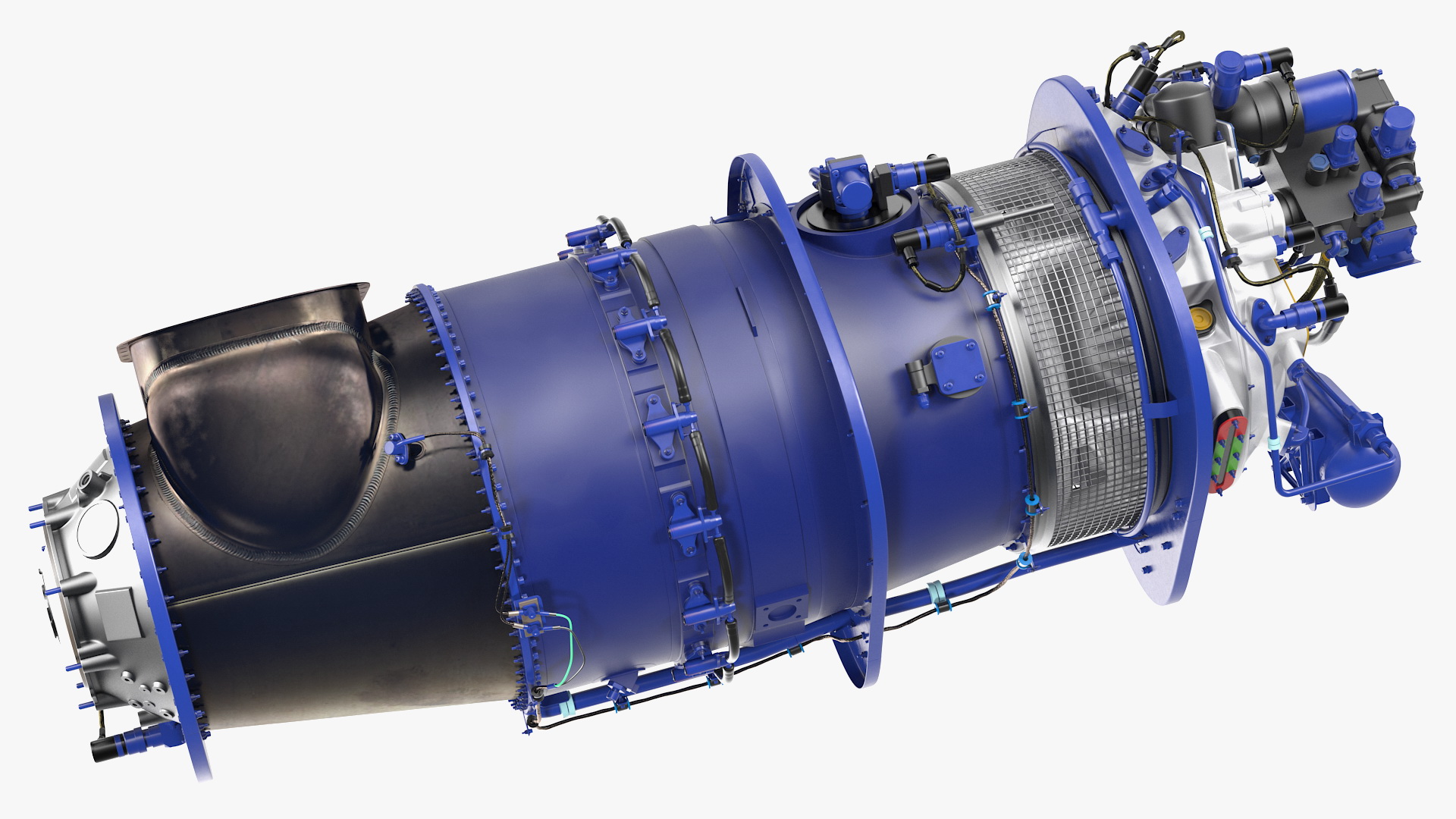 Turboshaft Engine 3D