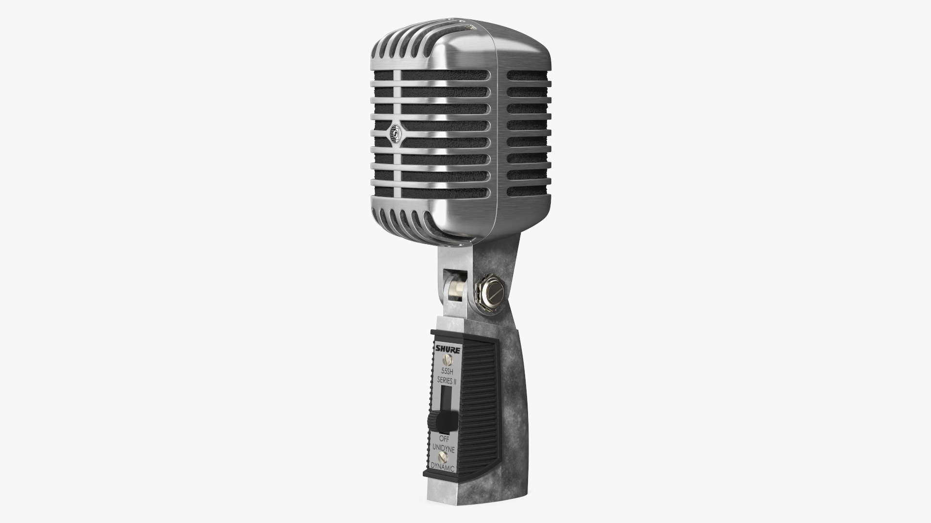 Vintage Microphone Shure 55SH Series II 3D model