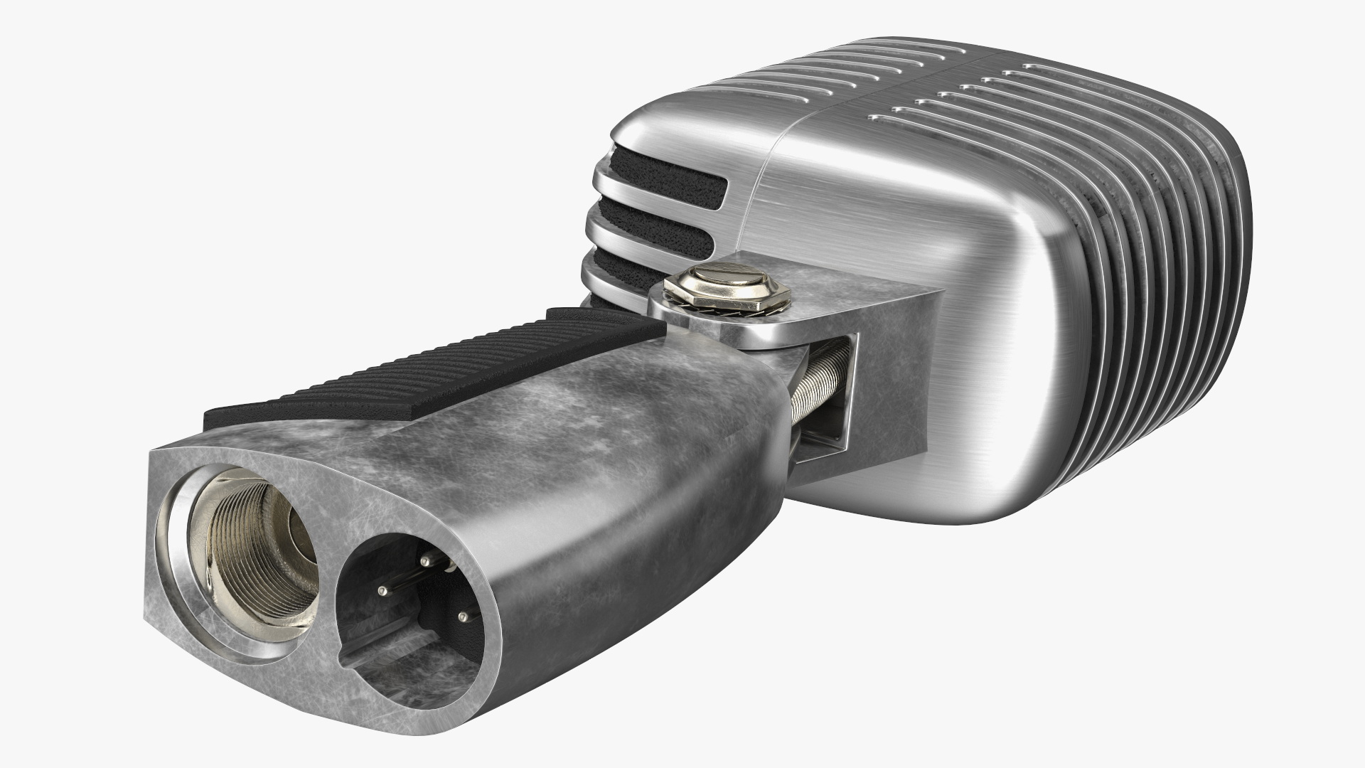 Vintage Microphone Shure 55SH Series II 3D model