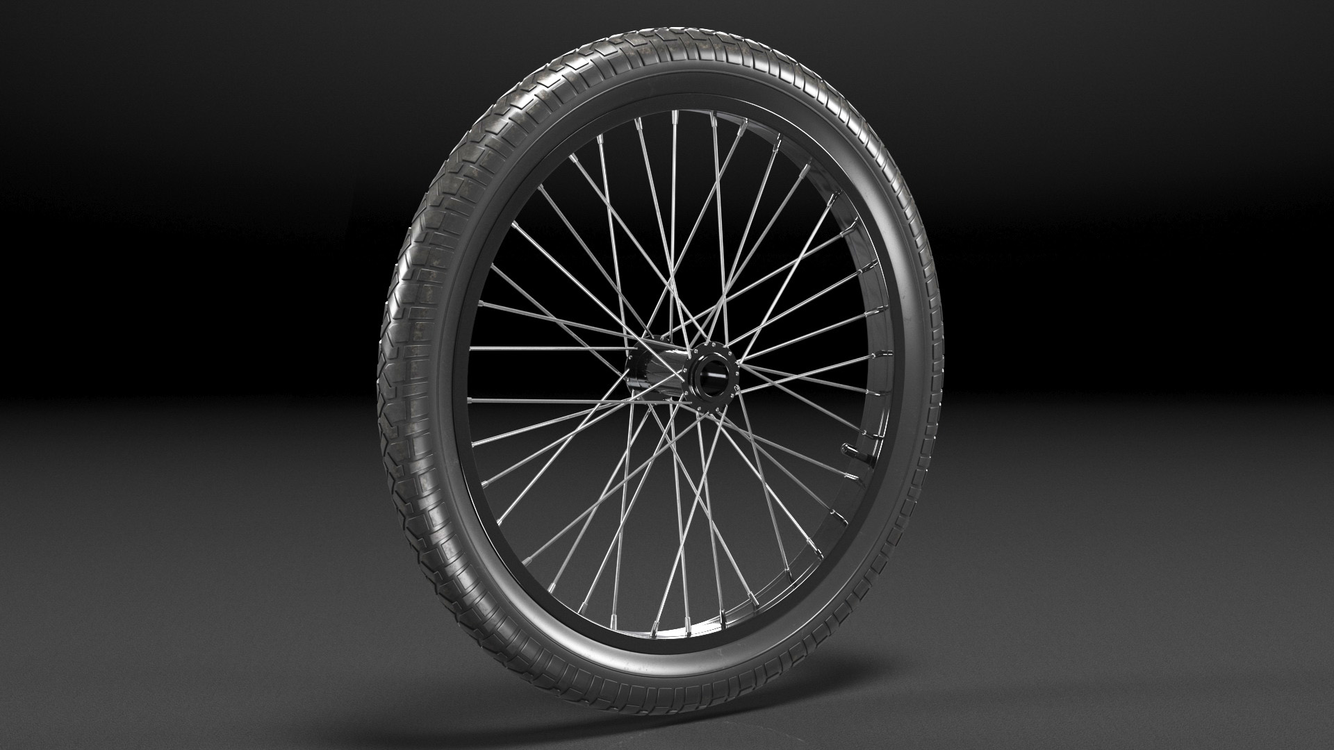 3D Spoke Wheel