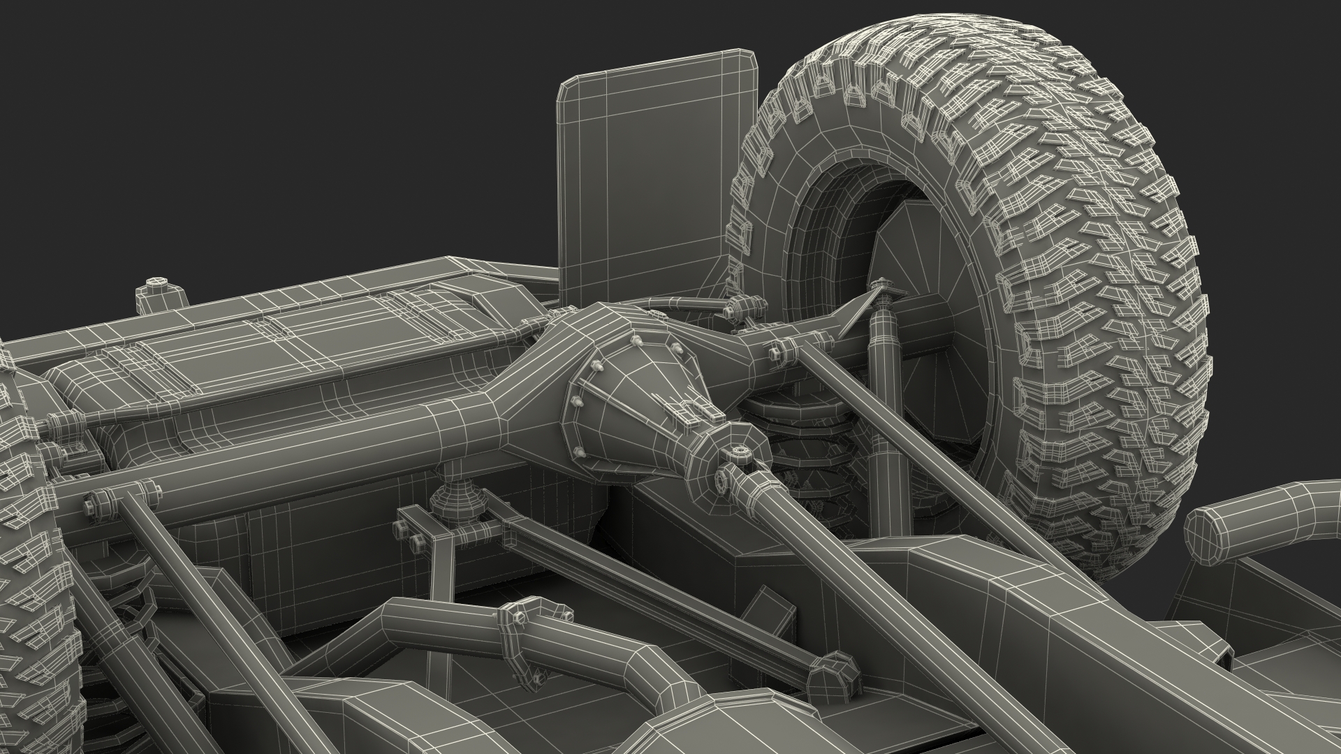 3D Land Rover Defender Works V8 Trophy Dirty