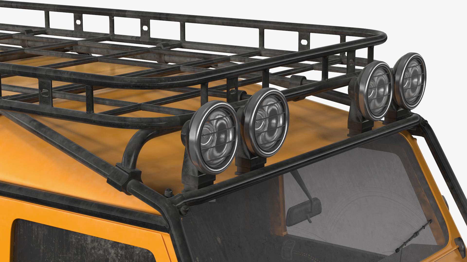 3D Land Rover Defender Works V8 Trophy Dirty