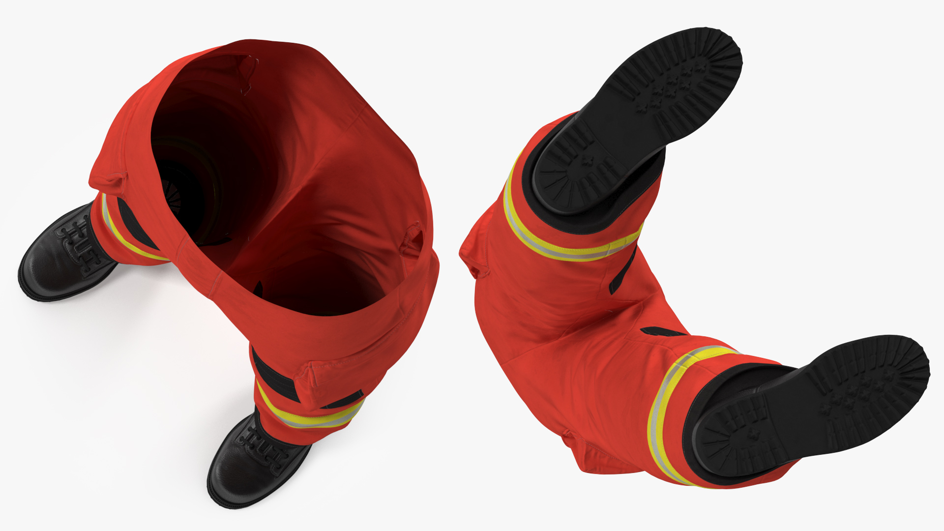 3D Firefighting Pants model