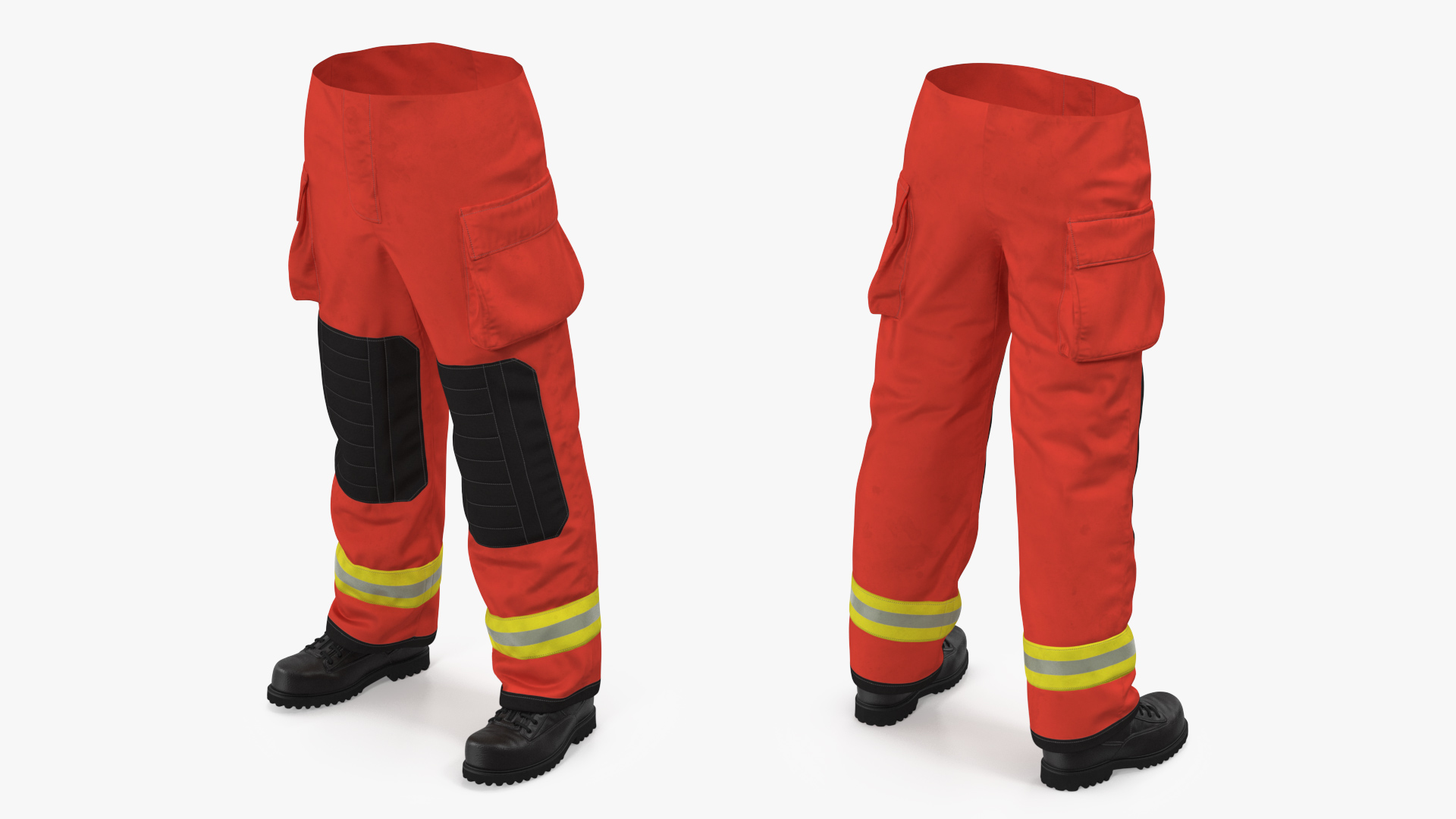 3D Firefighting Pants model