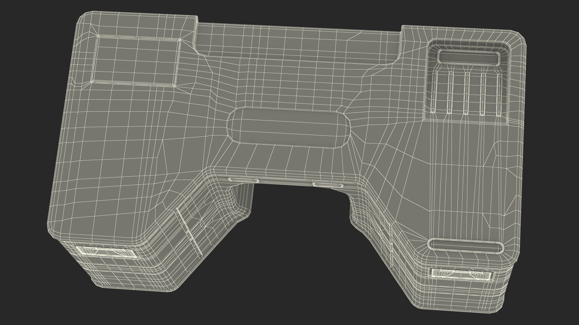3D Dark Futuristic Table
