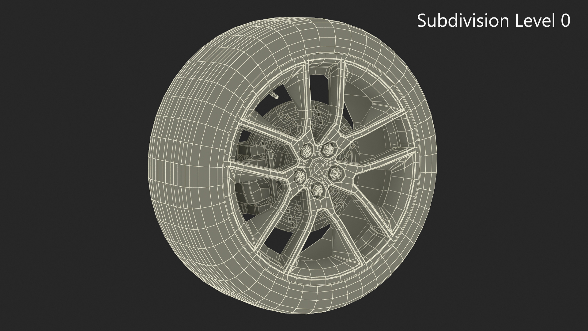 3D Yokohama Performance Car Tire with Alloy Wheel