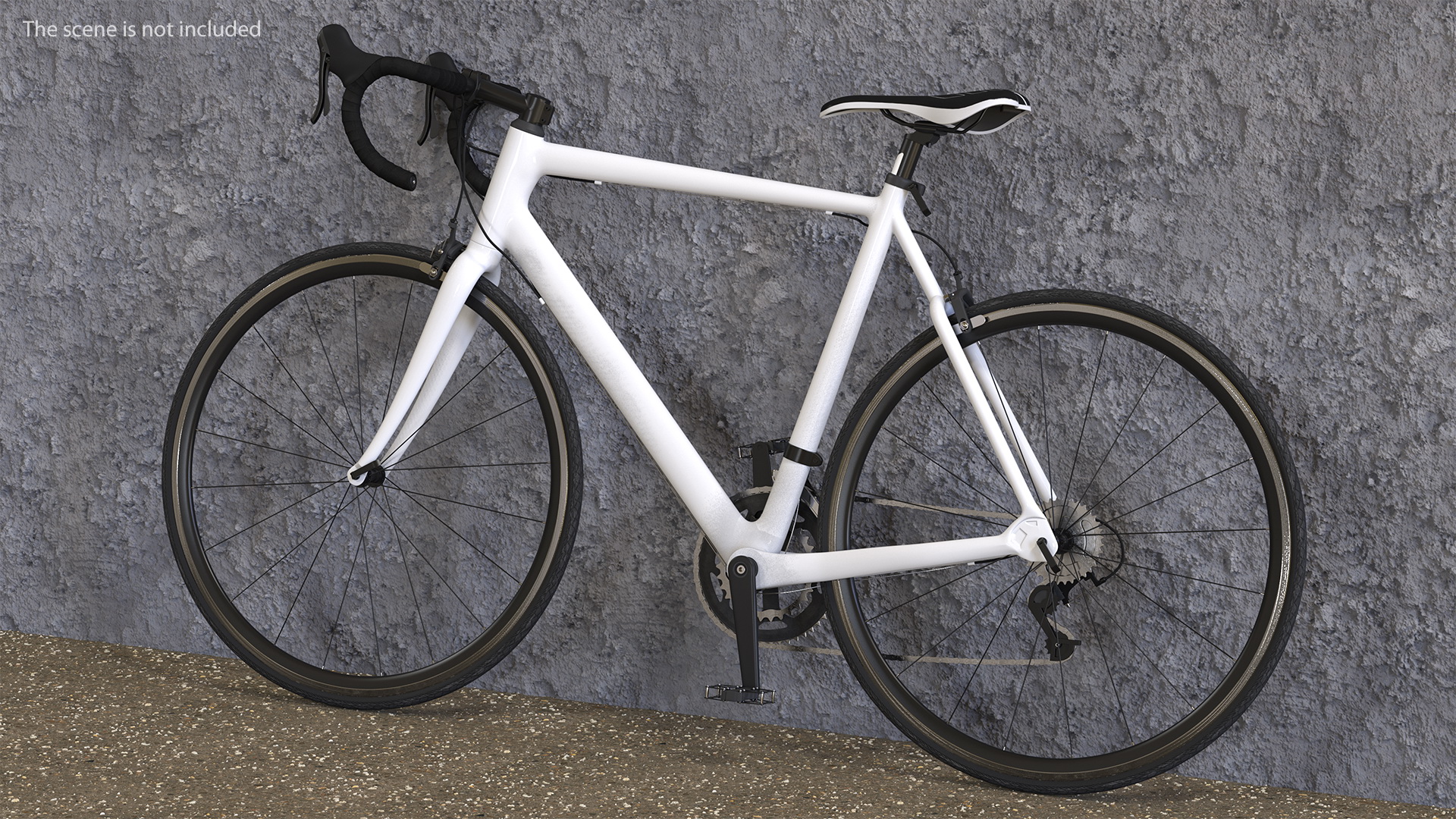 3D Cyclist Riding Bike Rigged