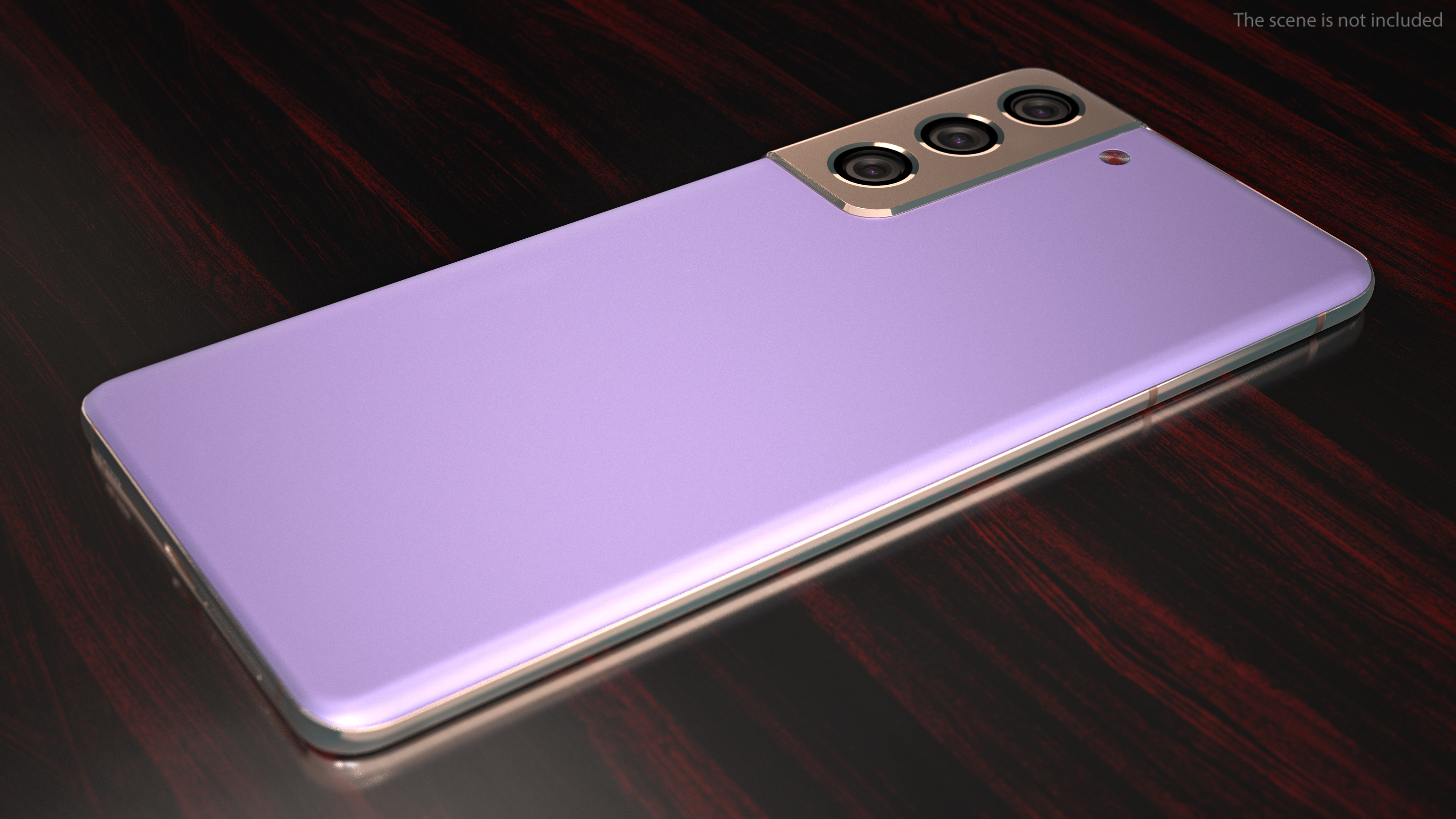 Smartphone Purple 3D