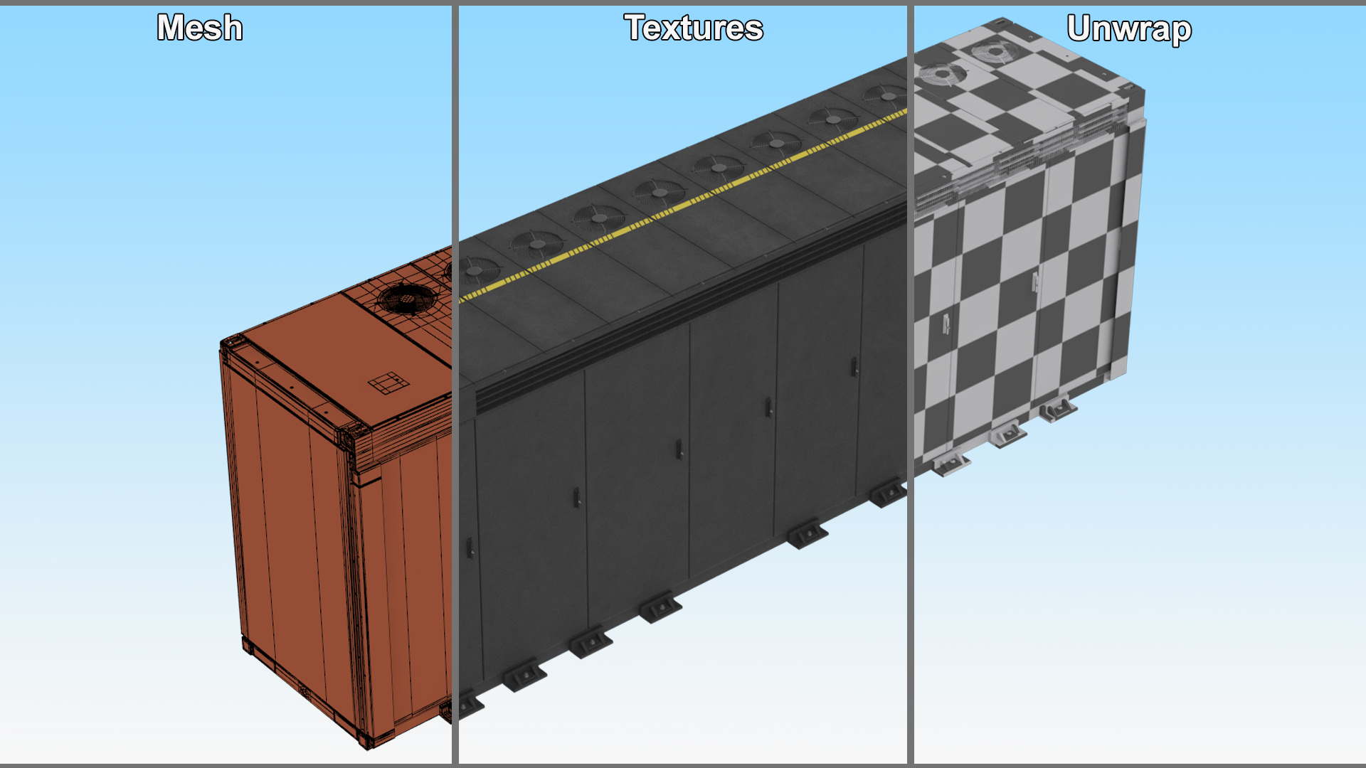 3D model Industrial Energy Storage