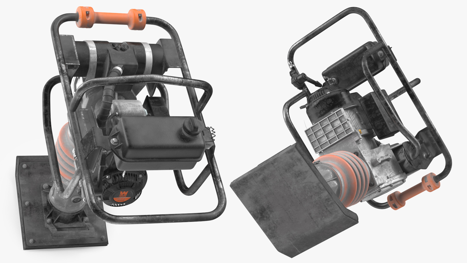 3D model WEN 56040 Tamping Rammer Dirty