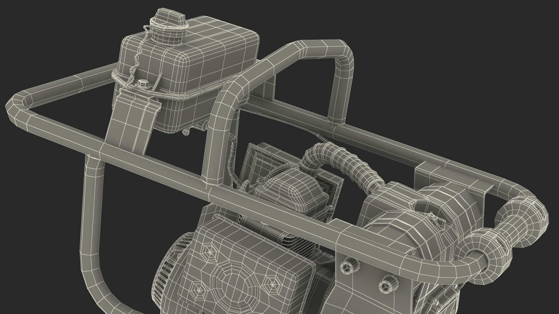 3D model WEN 56040 Tamping Rammer Dirty