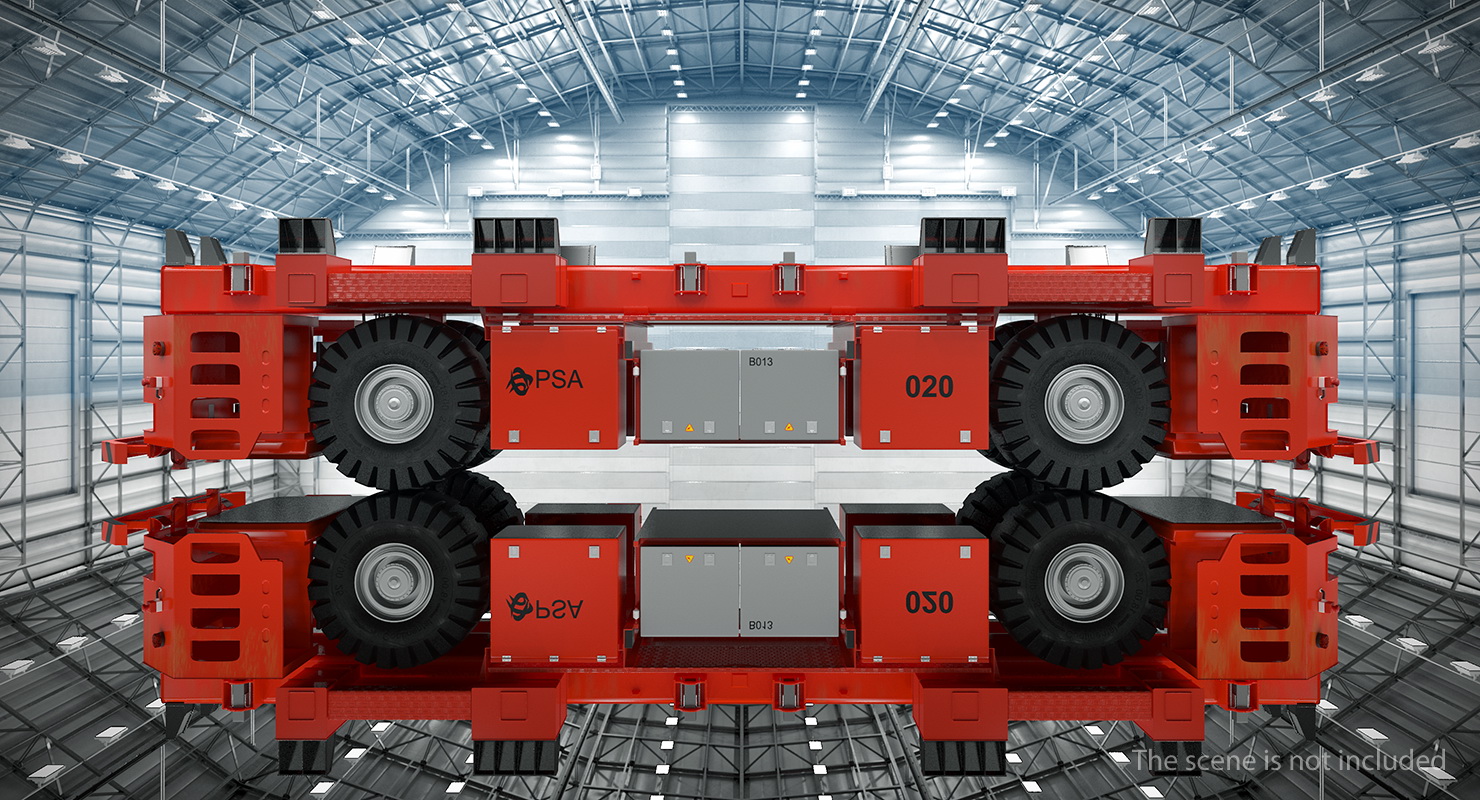 Kalmar AGV Rigged 3D