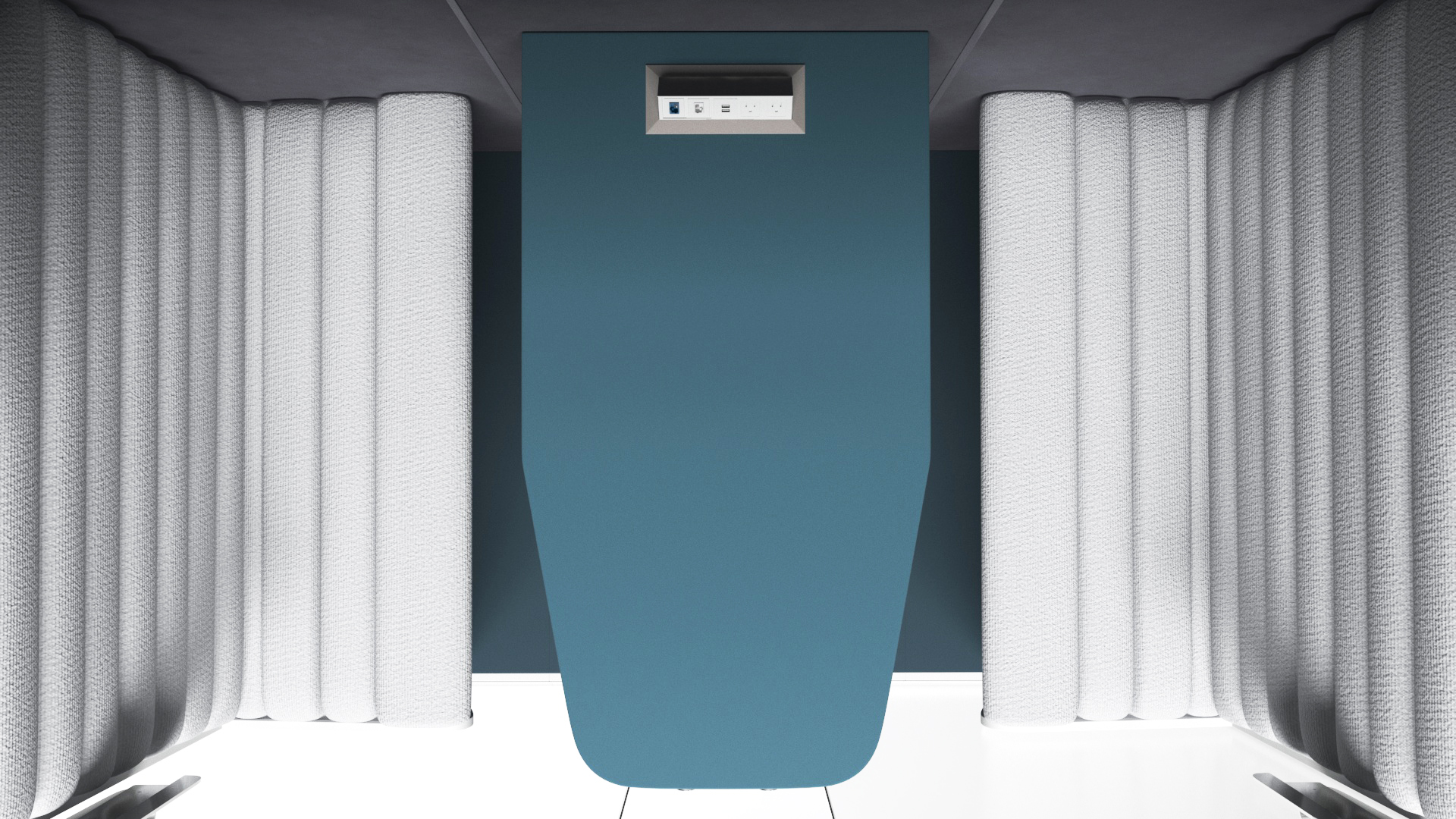 Acoustic Enclosed Meeting Pod Loop 3D model