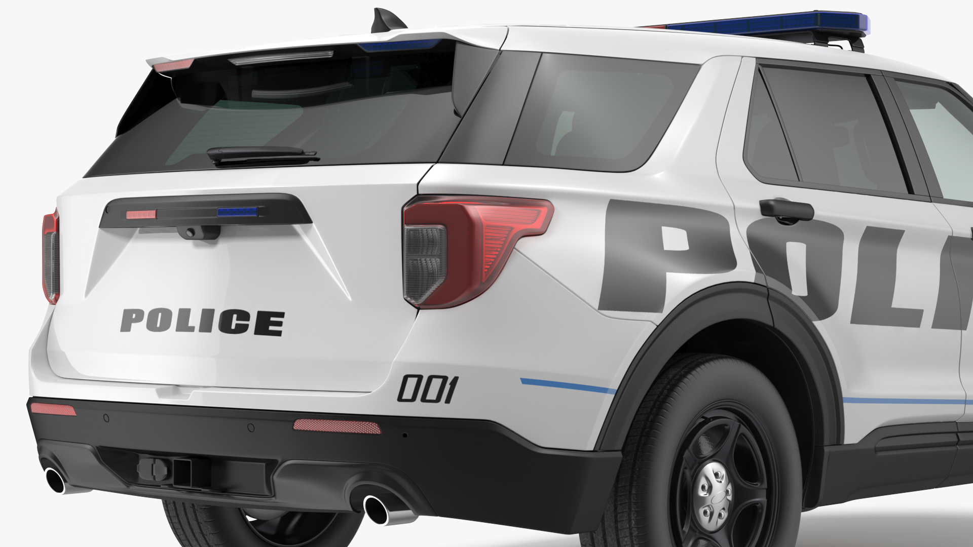 Police Interceptor SUV 3D
