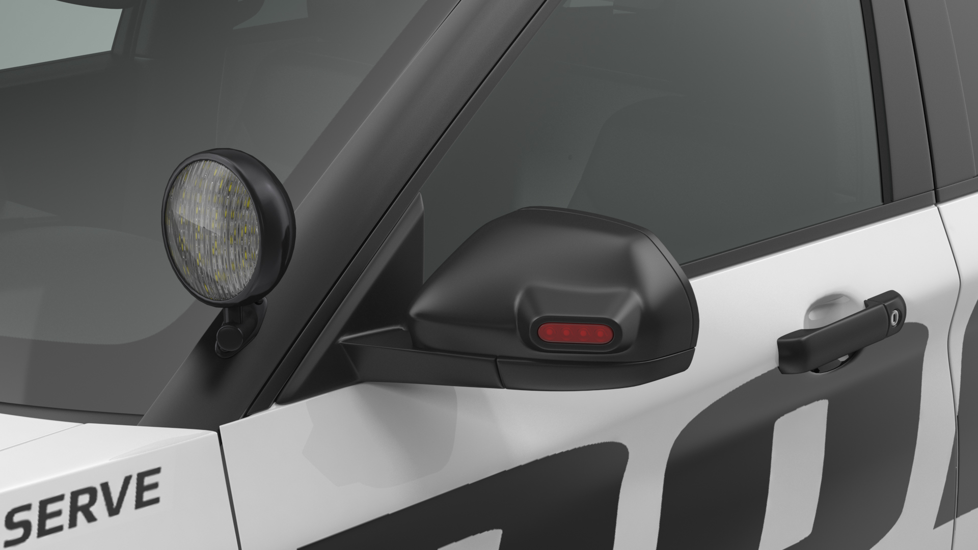 Police Interceptor SUV 3D