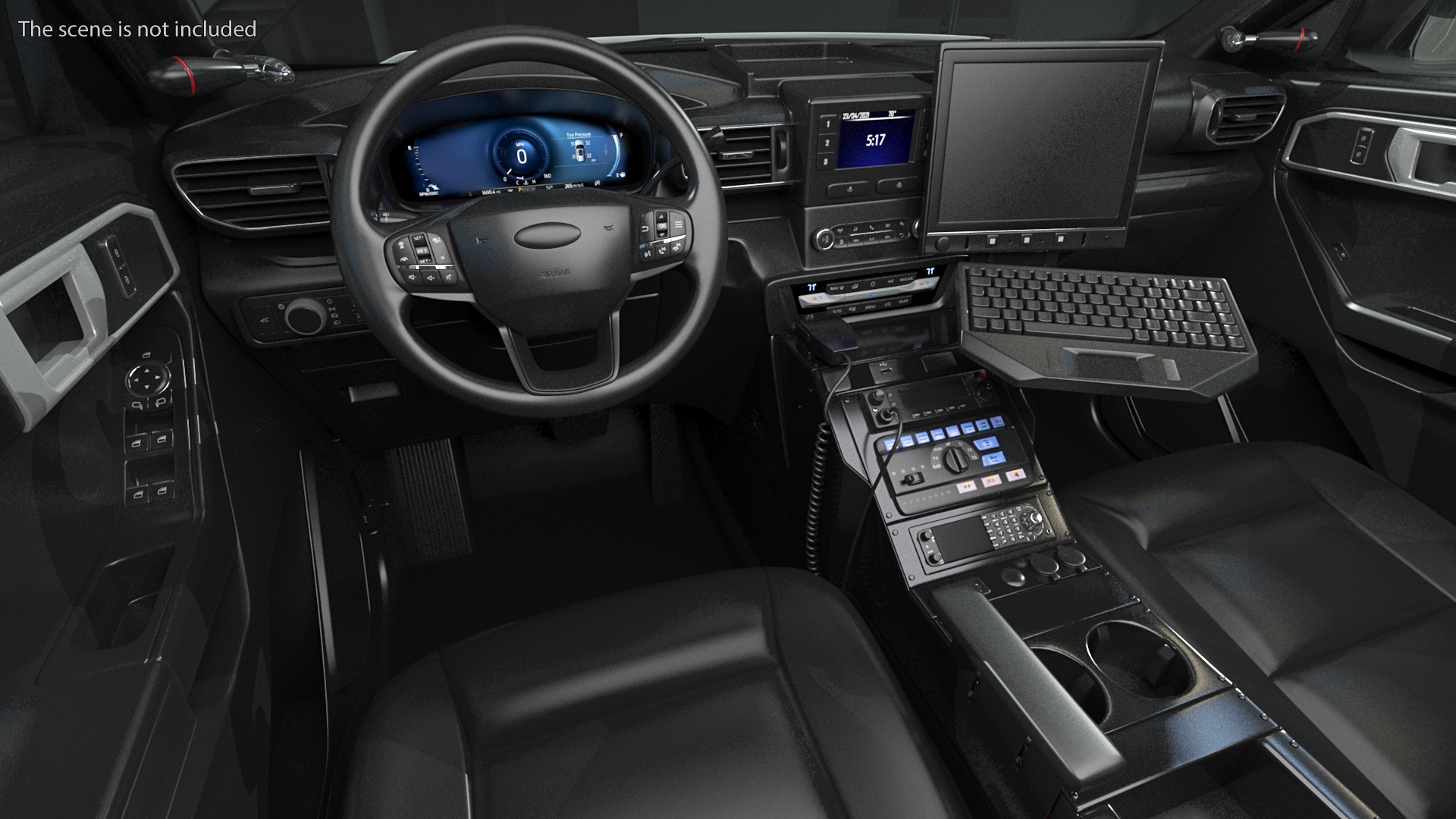 Police Interceptor SUV 3D