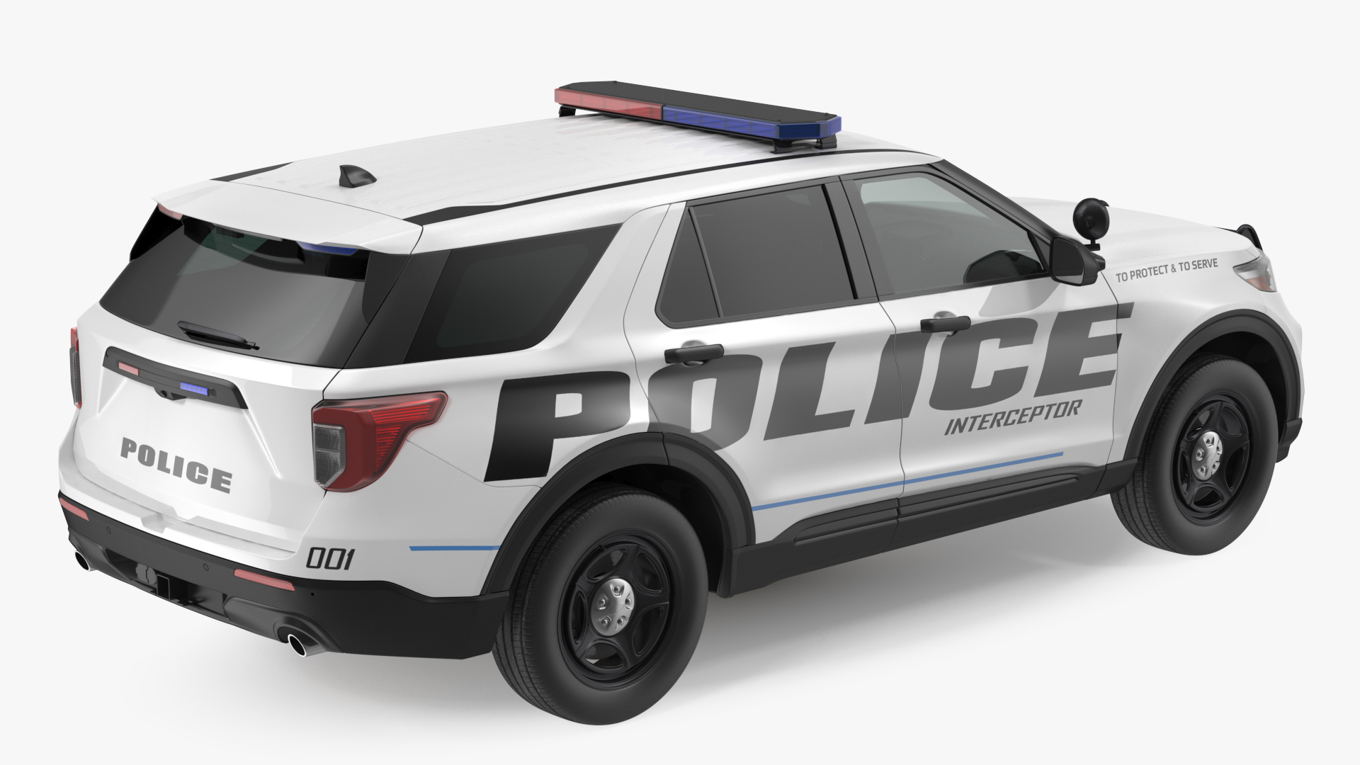 Police Interceptor SUV 3D