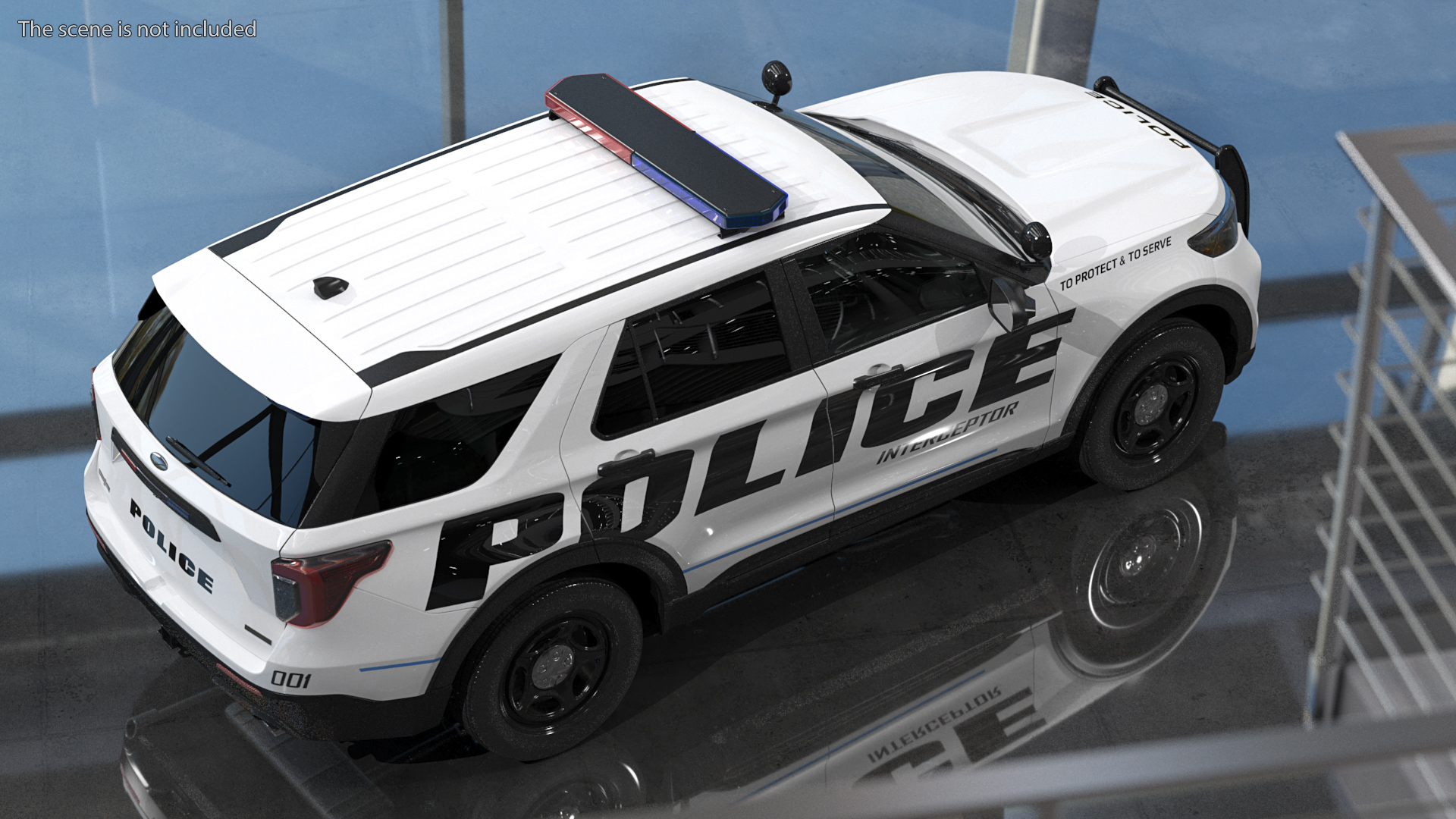 Police Interceptor SUV 3D