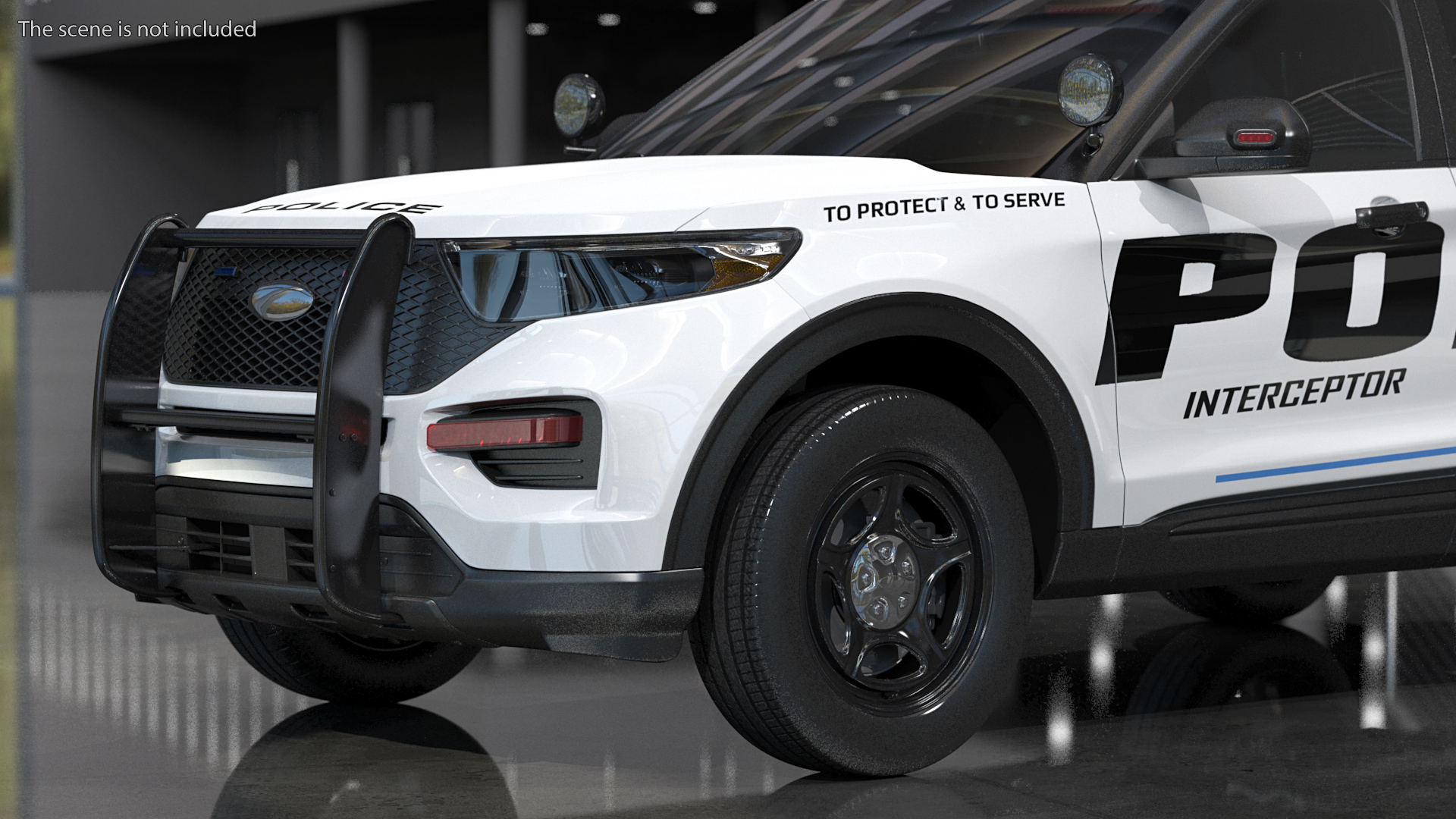 Police Interceptor SUV 3D