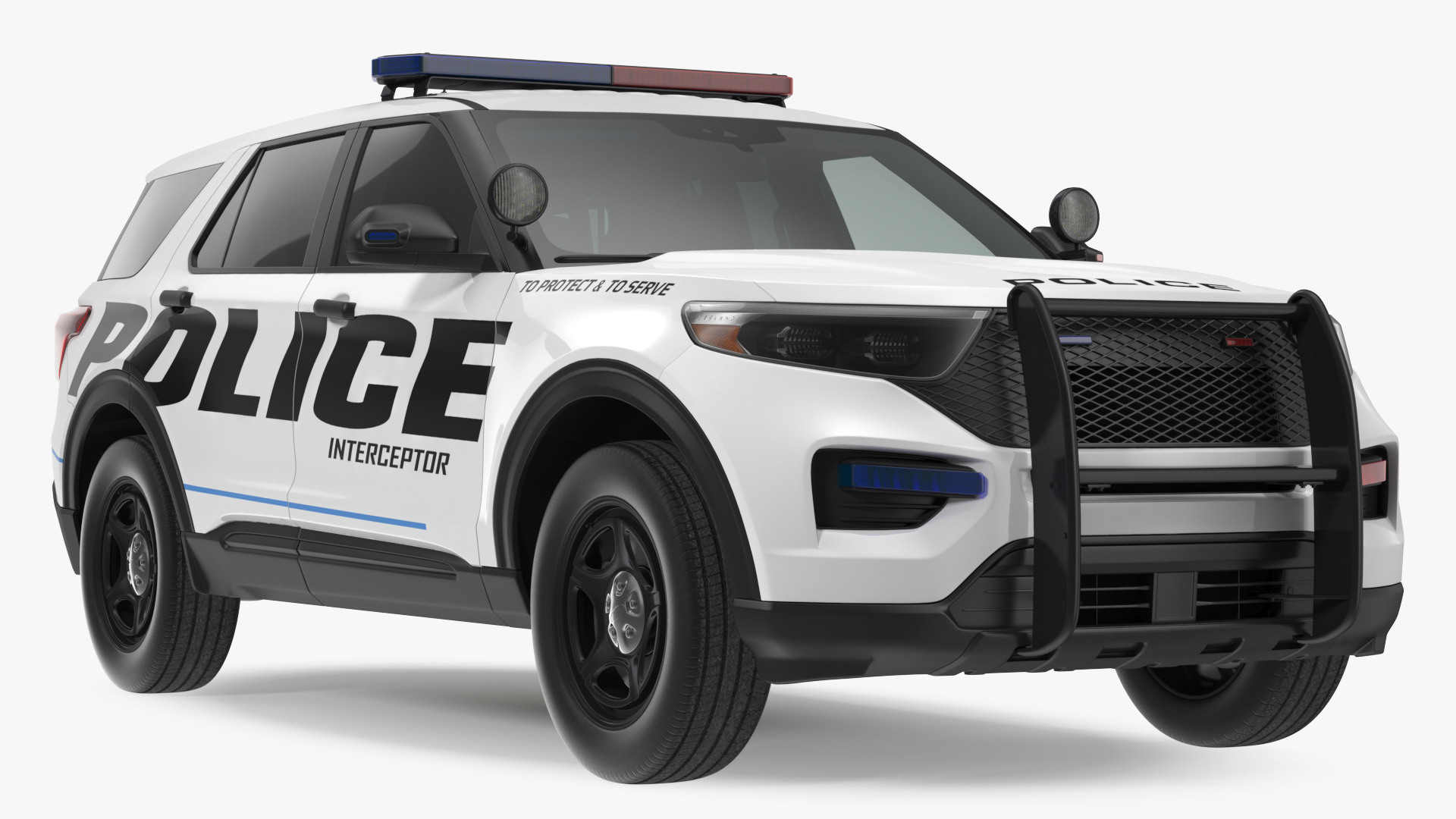 Police Interceptor SUV 3D