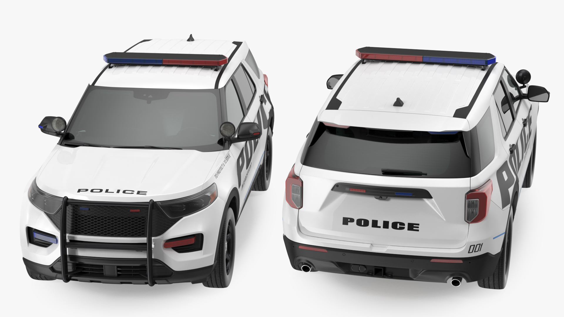 Police Interceptor SUV 3D