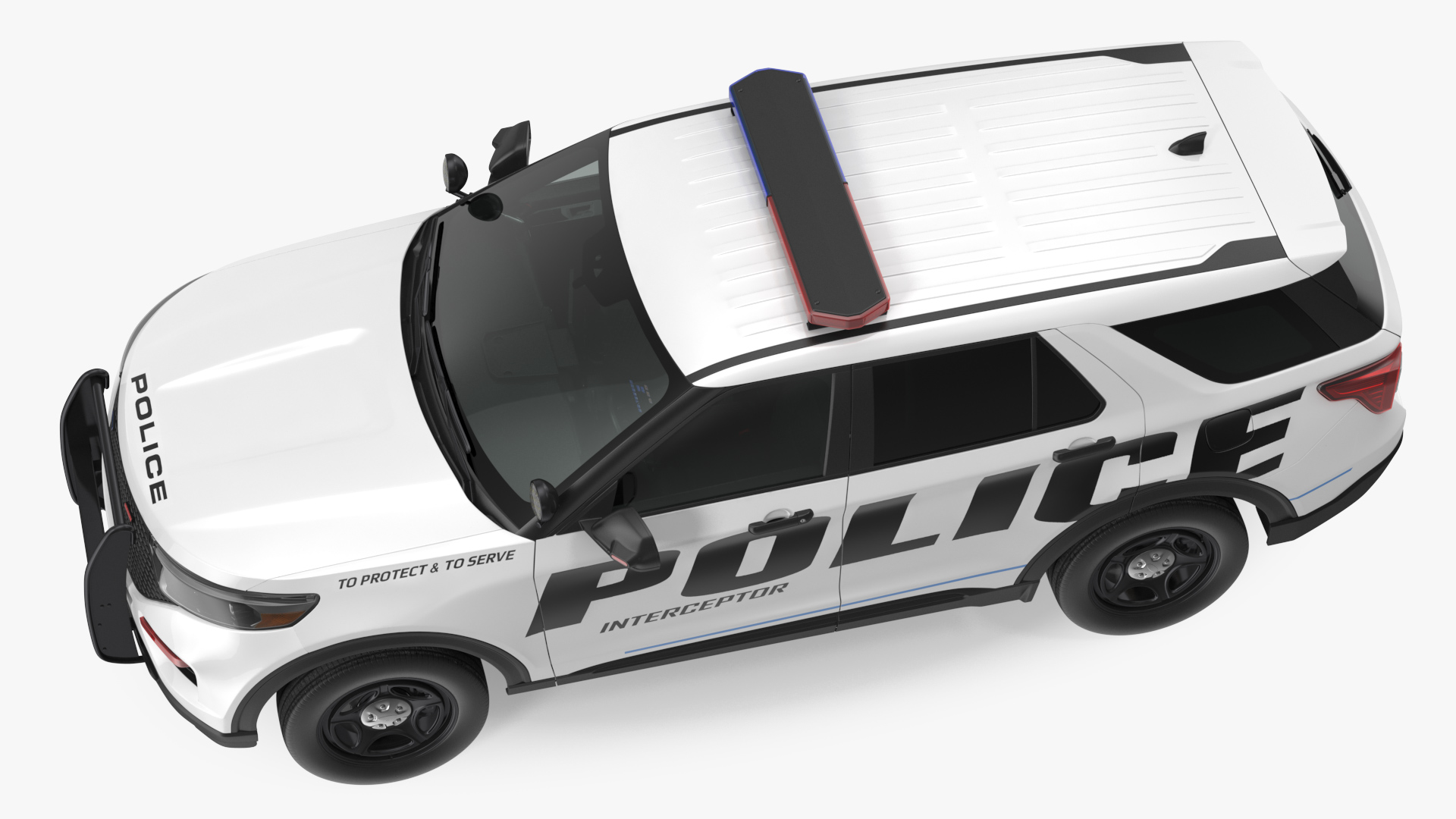 Police Interceptor SUV 3D