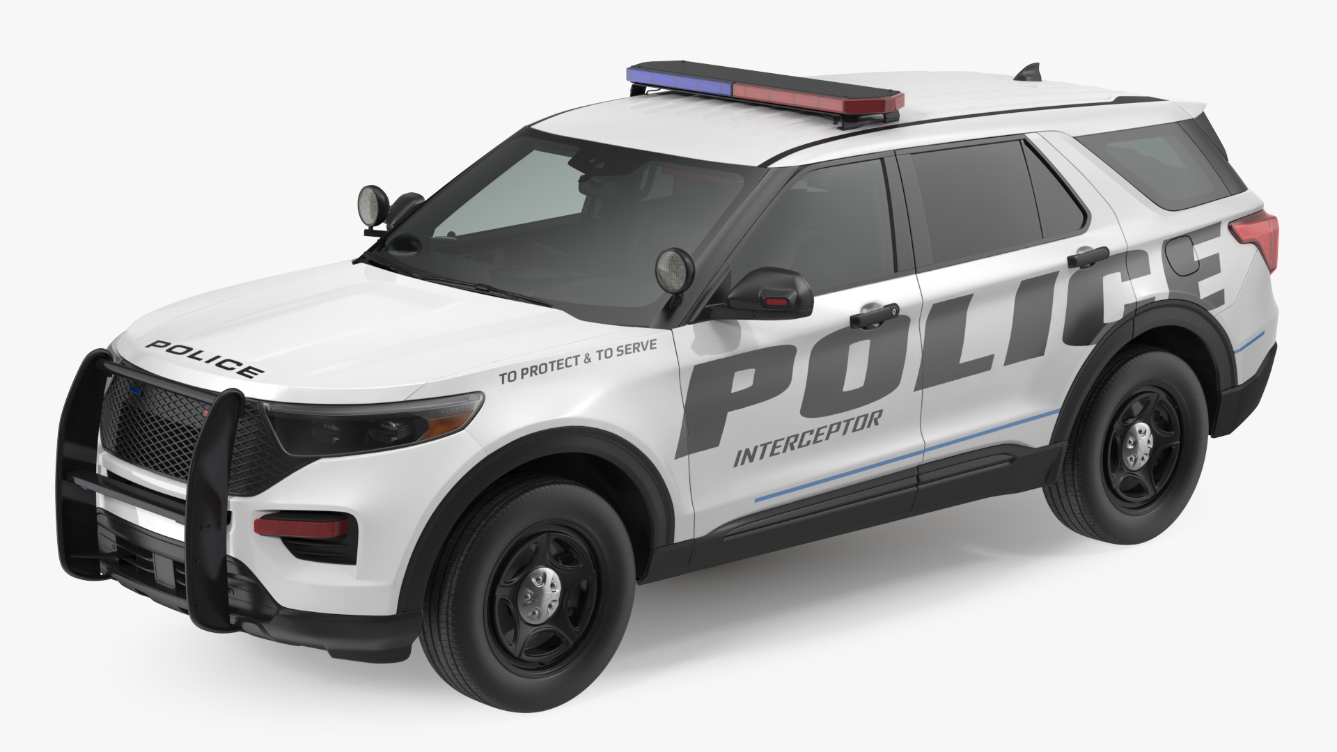 Police Interceptor SUV 3D