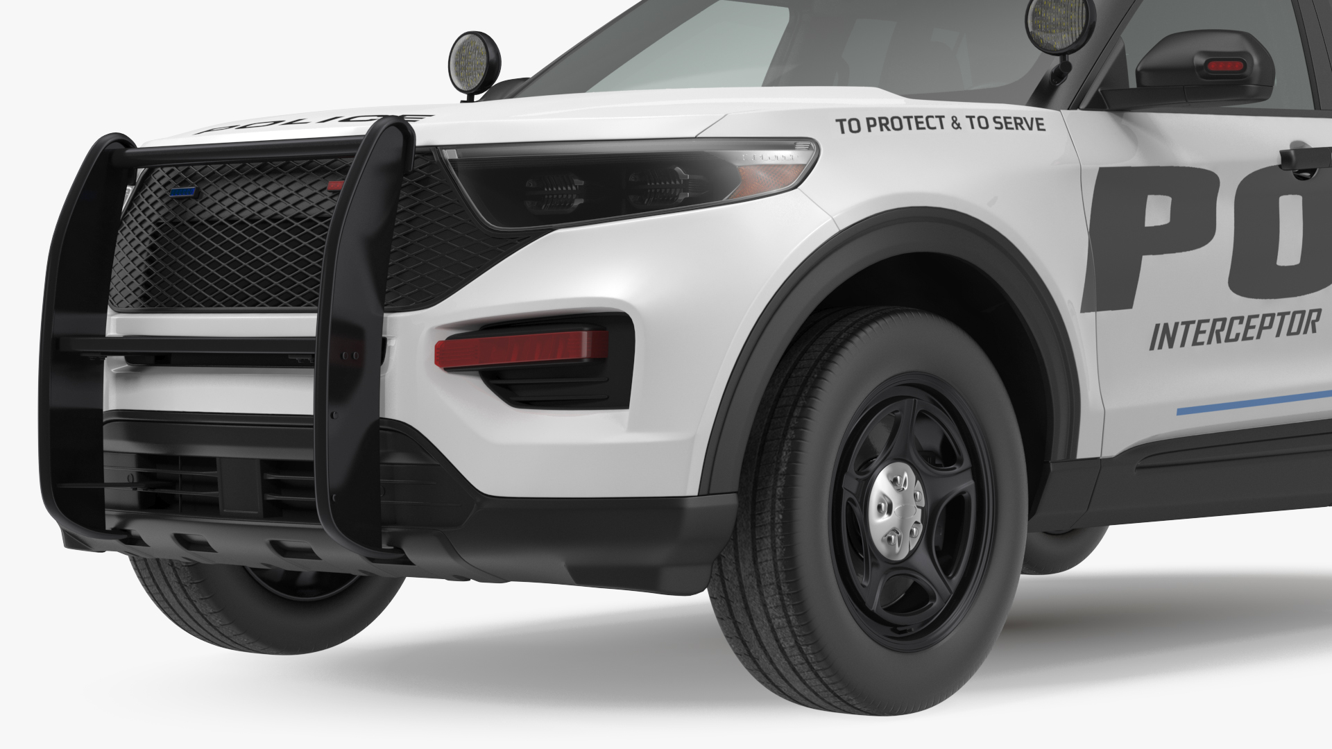 Police Interceptor SUV 3D