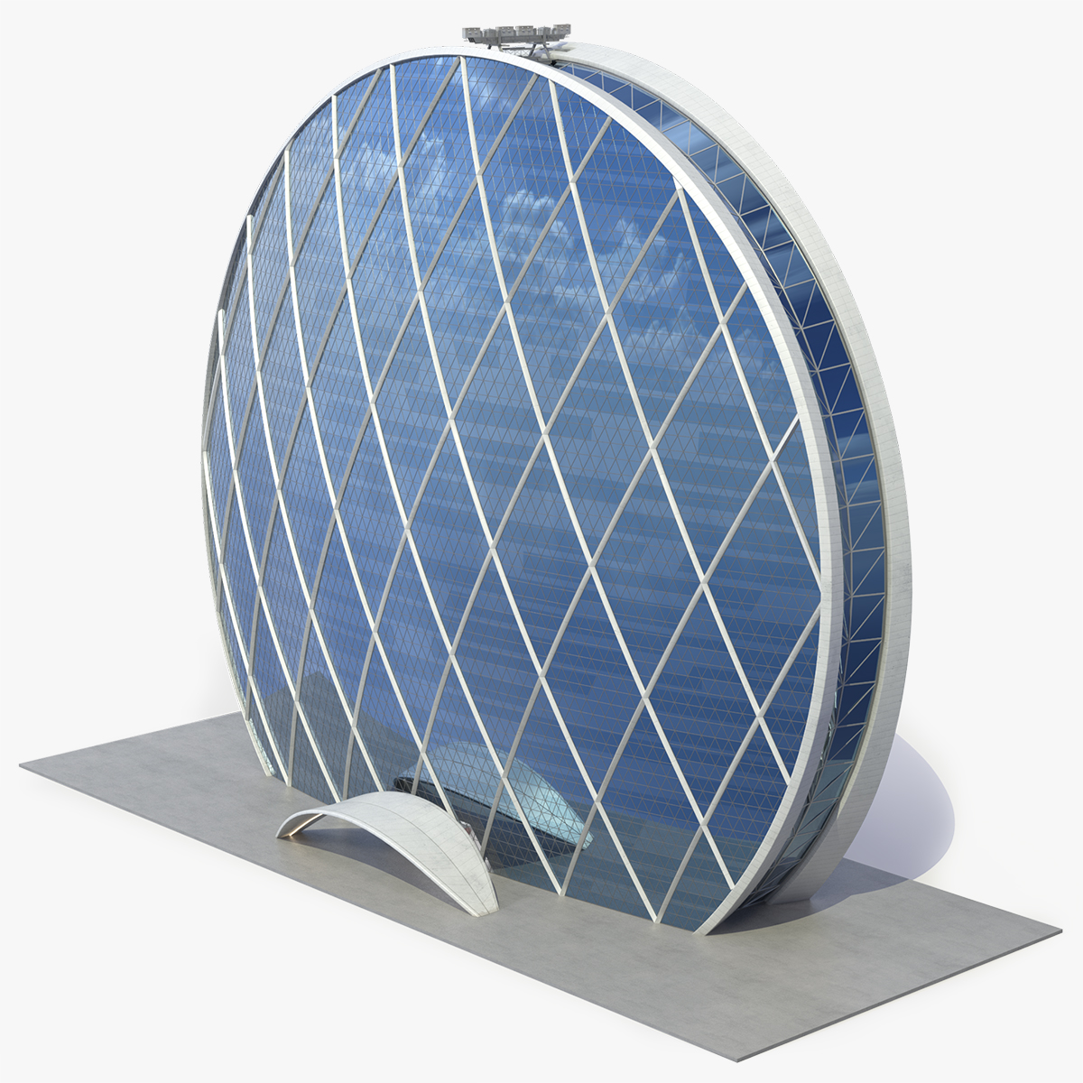 Aldar Glass Ring Building, view 8