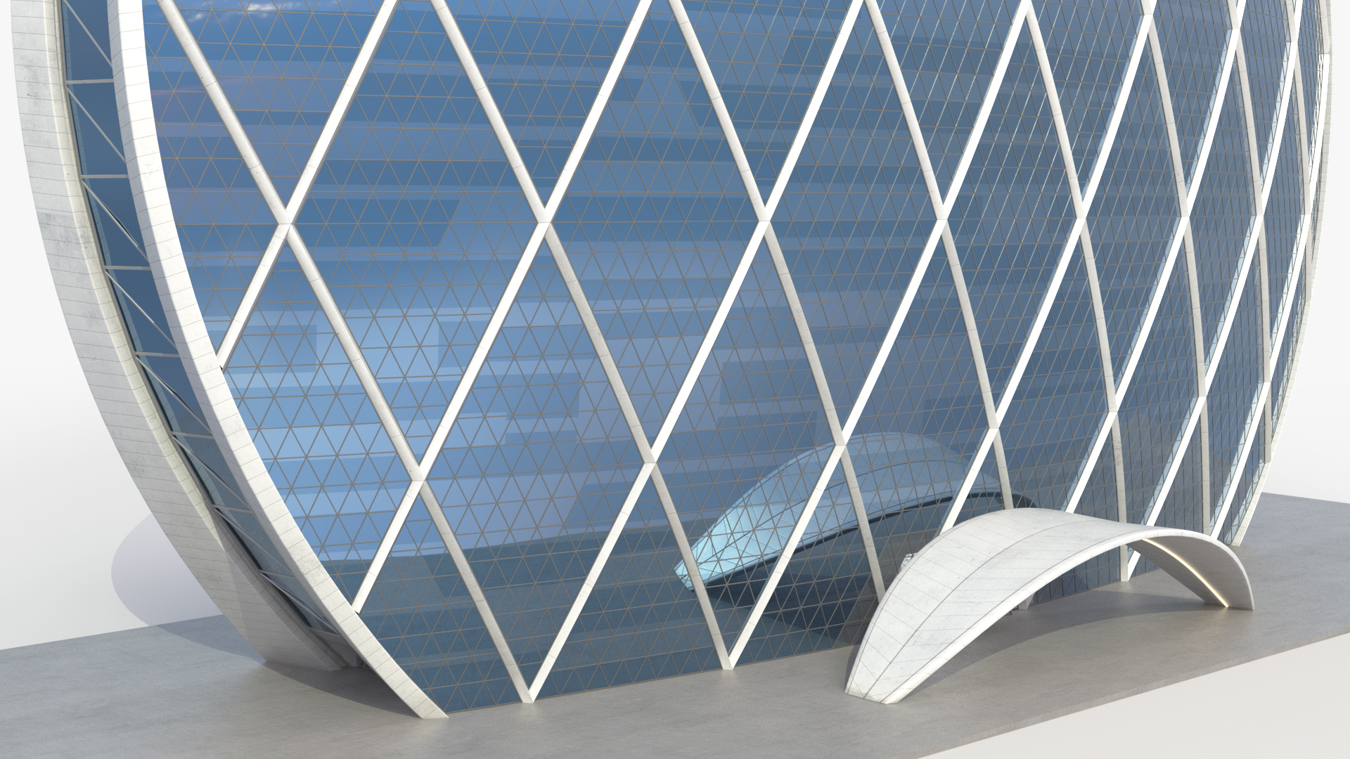 Aldar Glass Ring Building, view 4