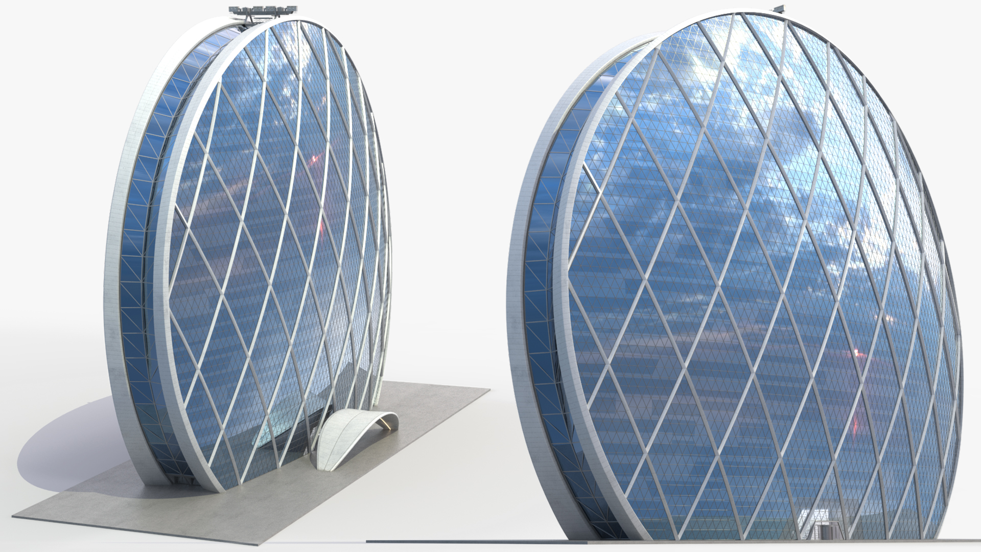 Aldar Glass Ring Building