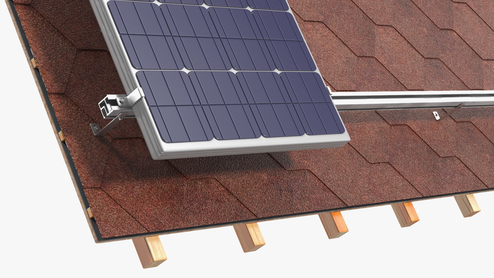 3D Soft Tile with Solar Panel