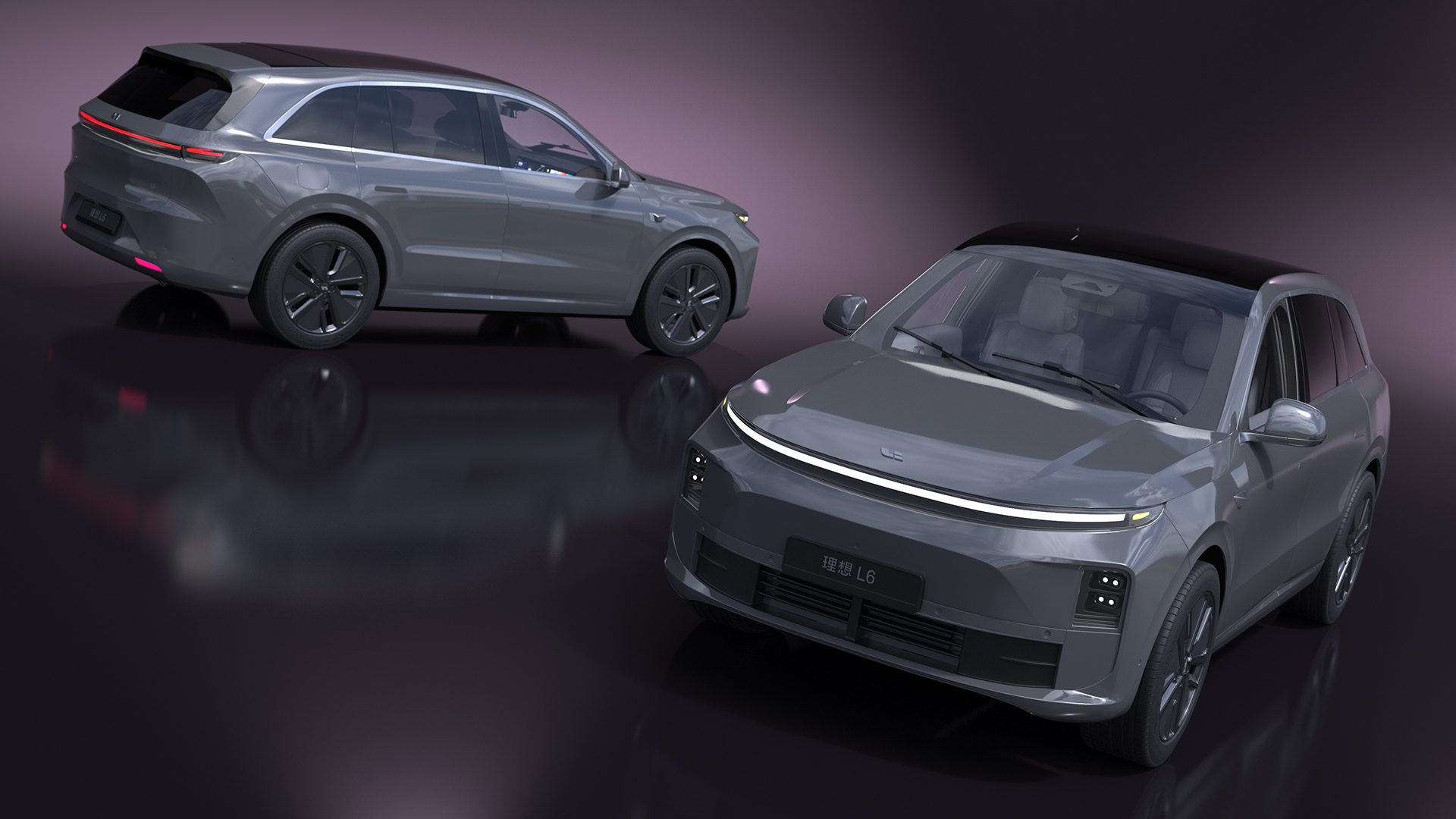 3D LiXiang L6 Space Grey