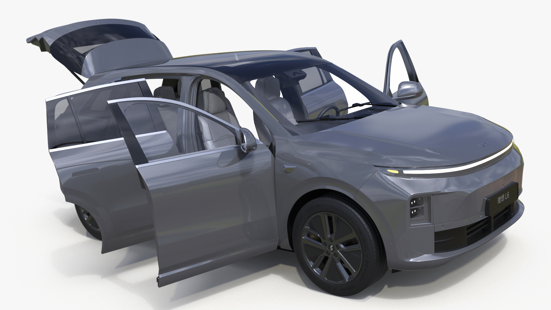 3D LiXiang L6 Space Grey