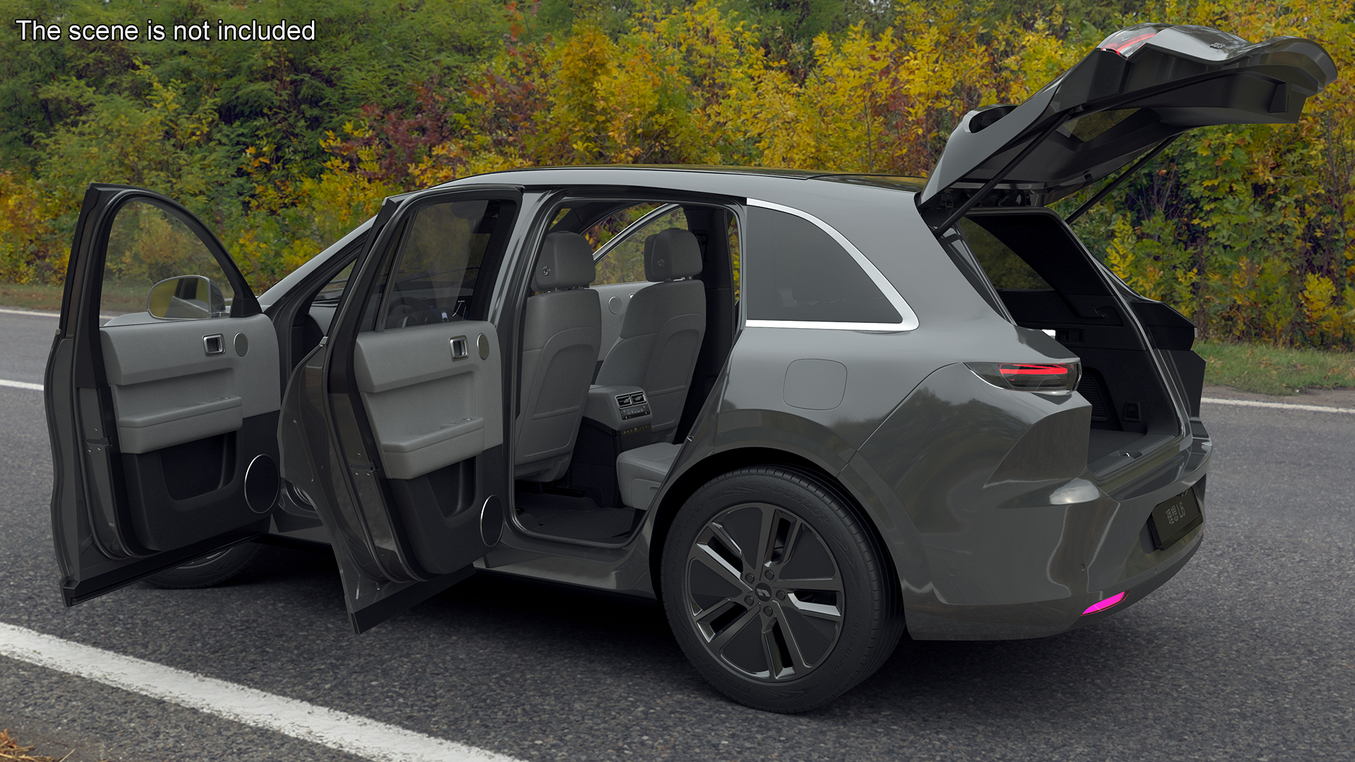 3D LiXiang L6 Space Grey