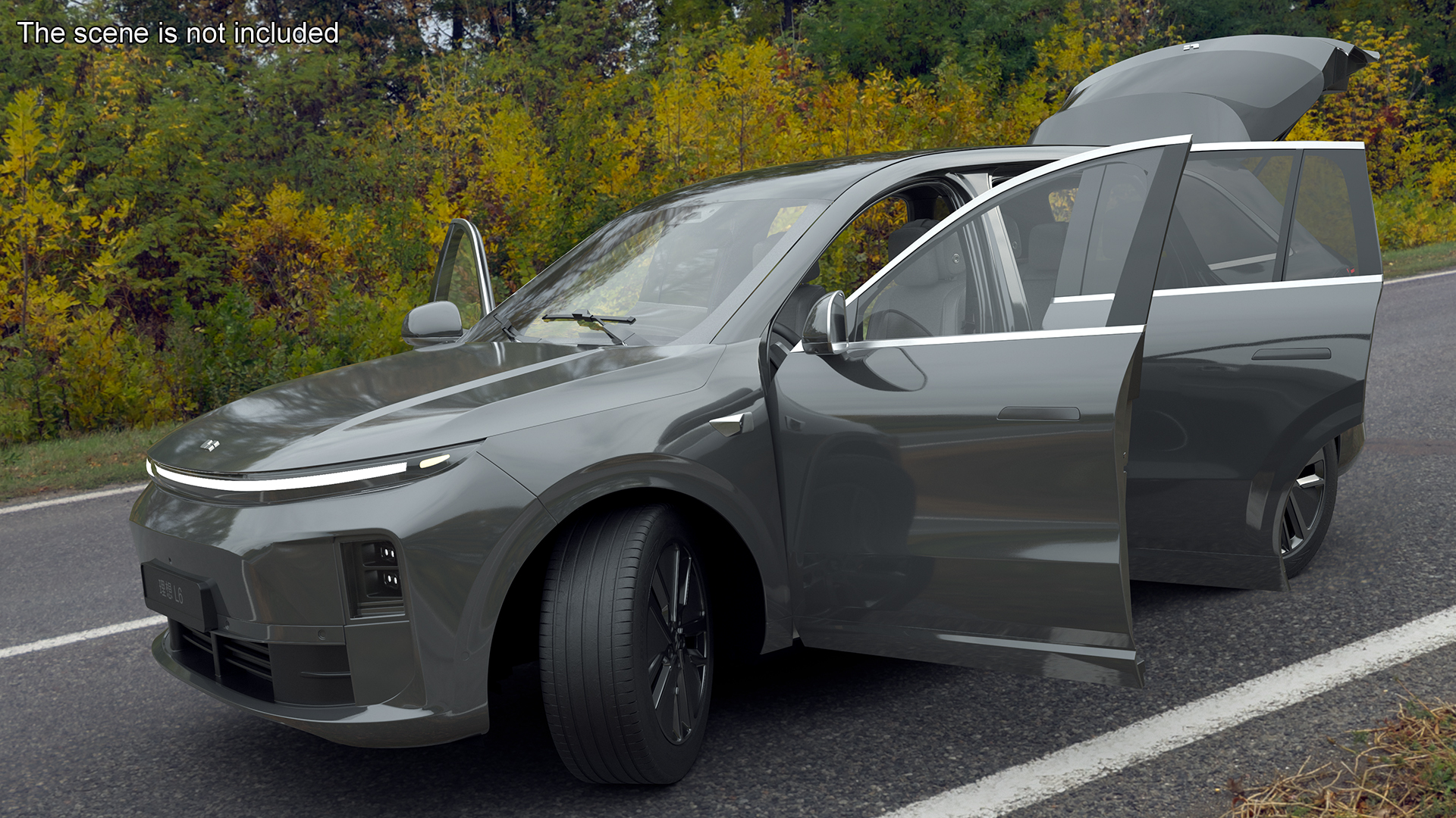 3D LiXiang L6 Space Grey